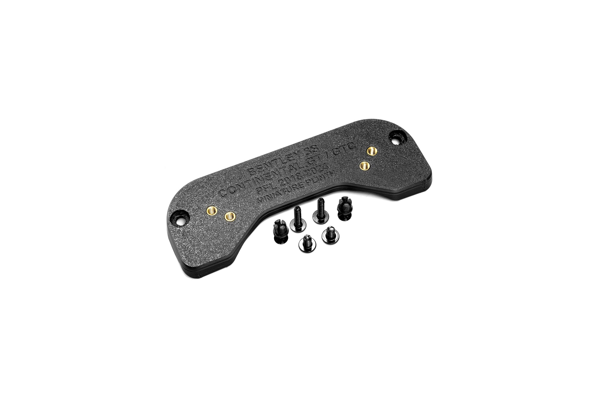 Bentley 3S Continental GT/GTC PFL 2018-2014 - OEM Plinth Delete Kit (FRONT)