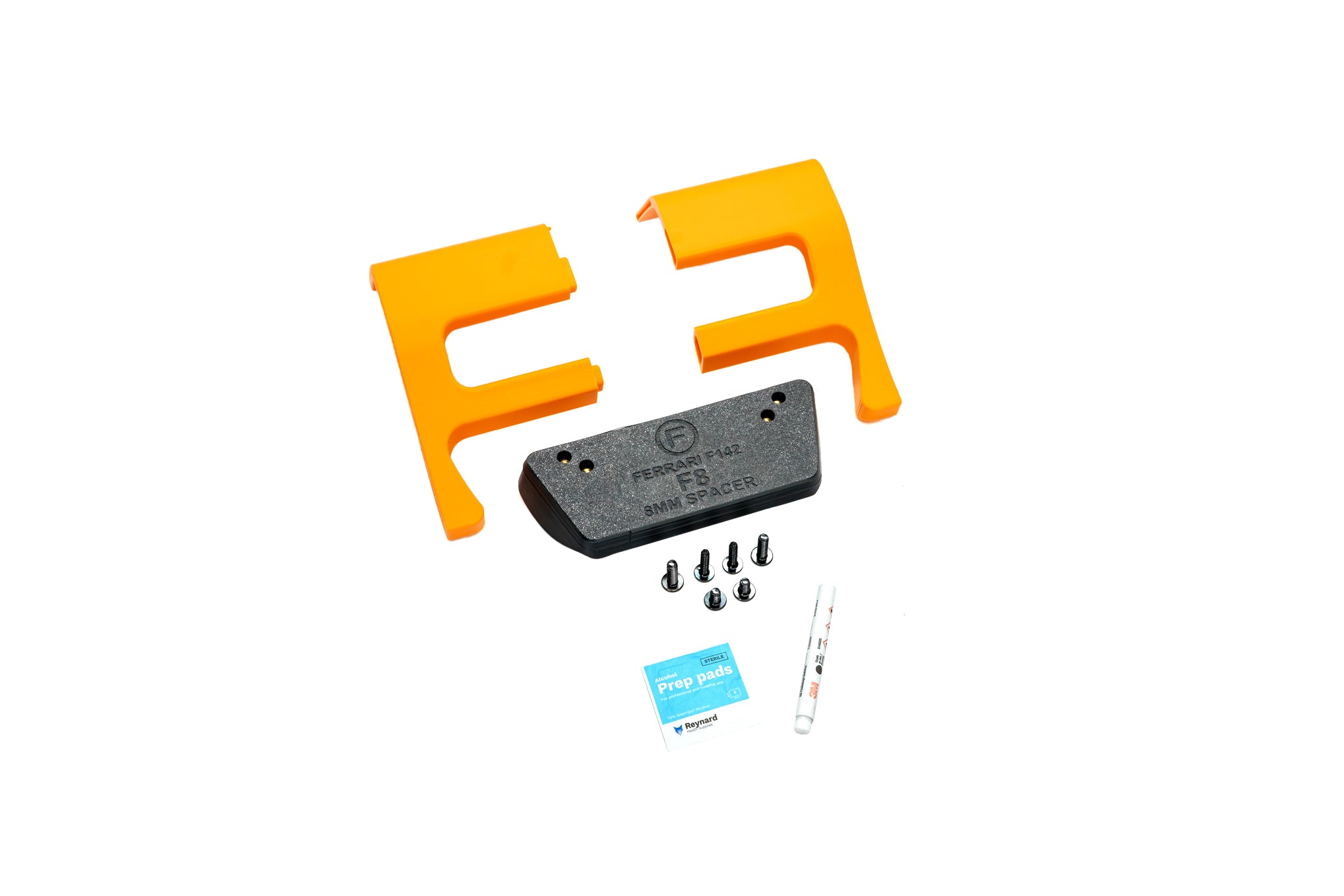 Ferrari F142 F8 2020-2022 - Drill Free Plinth Mounting Kit (FRONT)