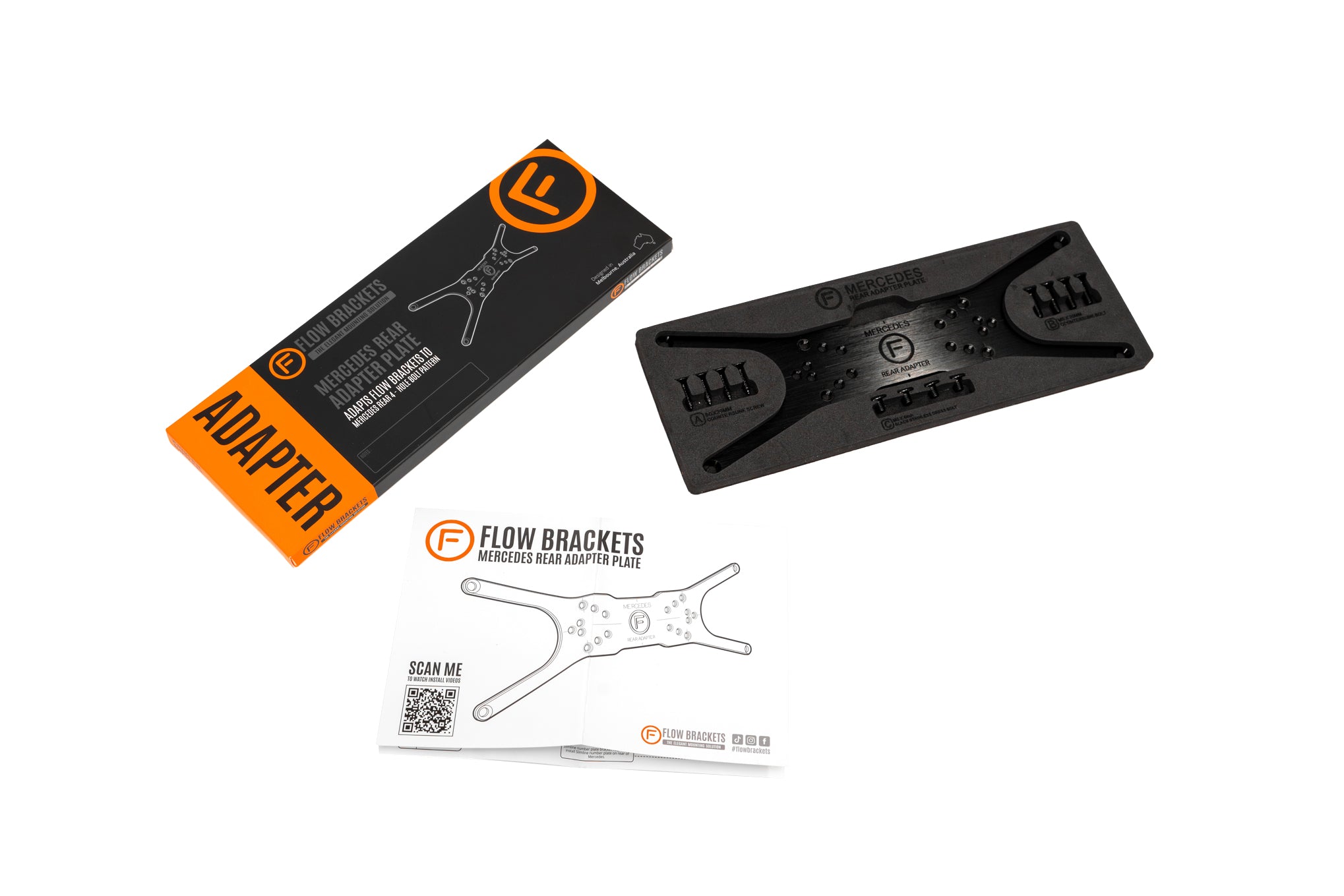 Mercedes Rear Adapter Plate