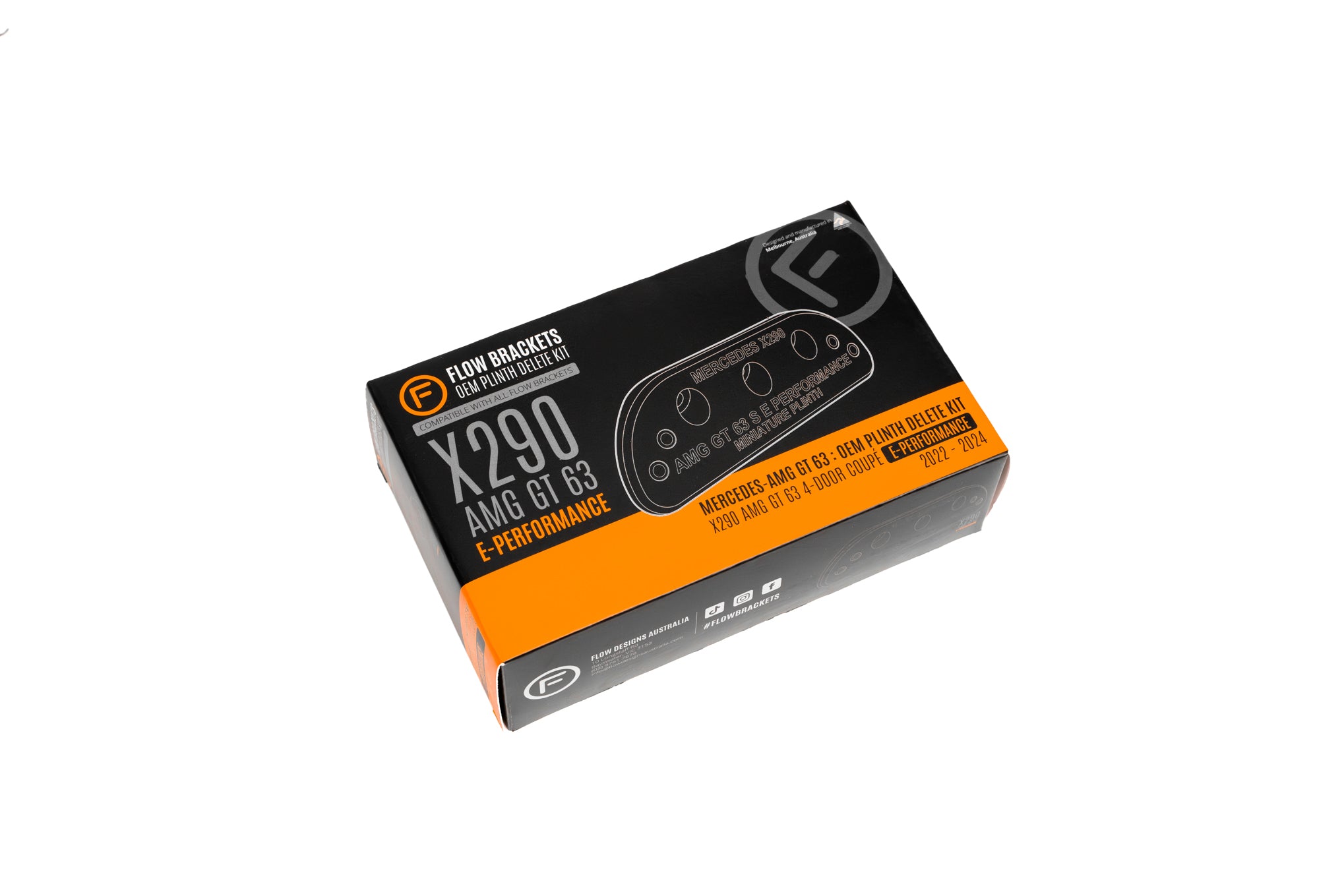 Mercedes-AMG X290 GT 63 E-Performance 4-Door Coupé 2022-24 - OEM Plinth Delete Kit (FRONT)