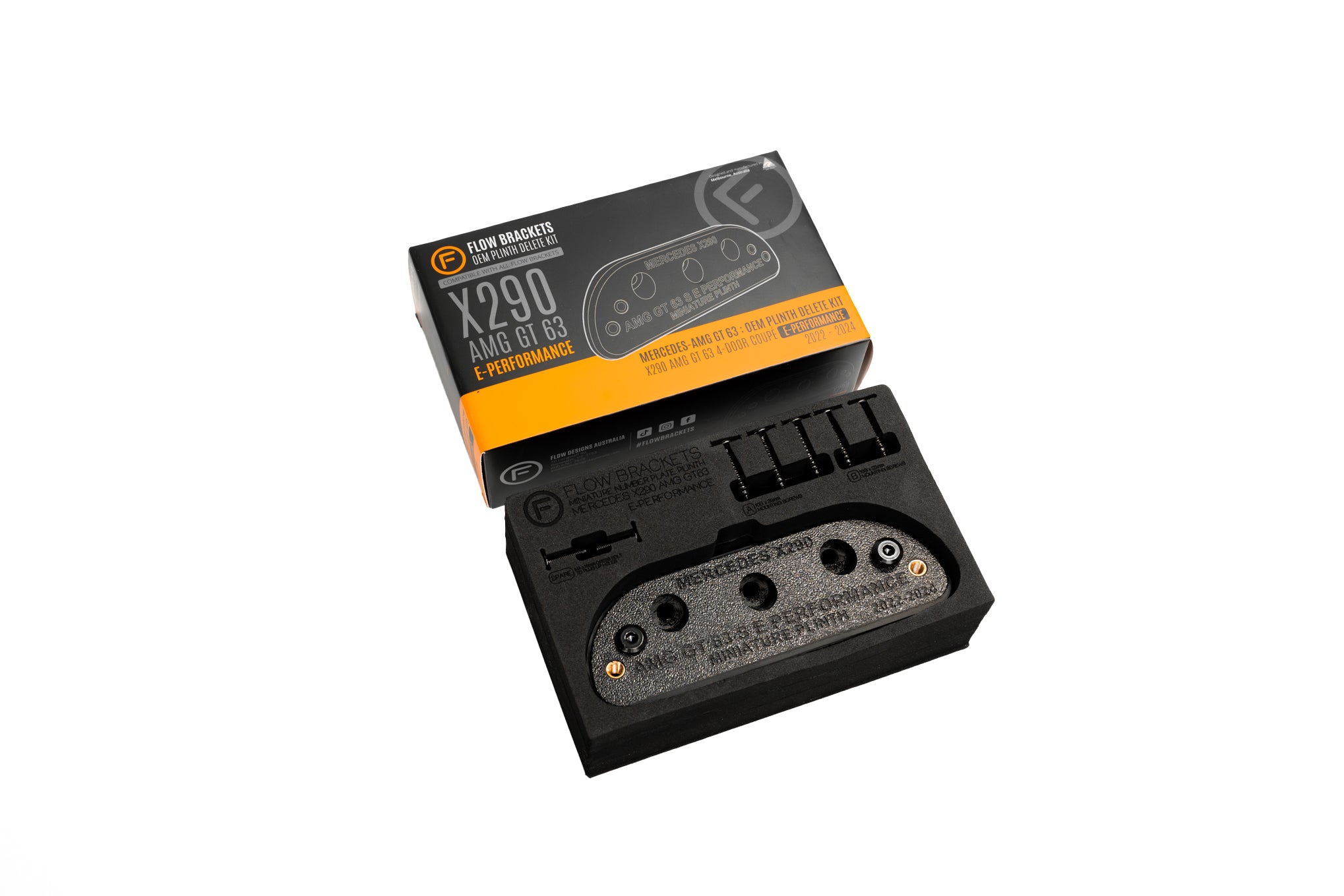 Mercedes-AMG X290 GT 63 E-Performance 4-Door Coupé 2022-24 - OEM Plinth Delete Kit (FRONT)