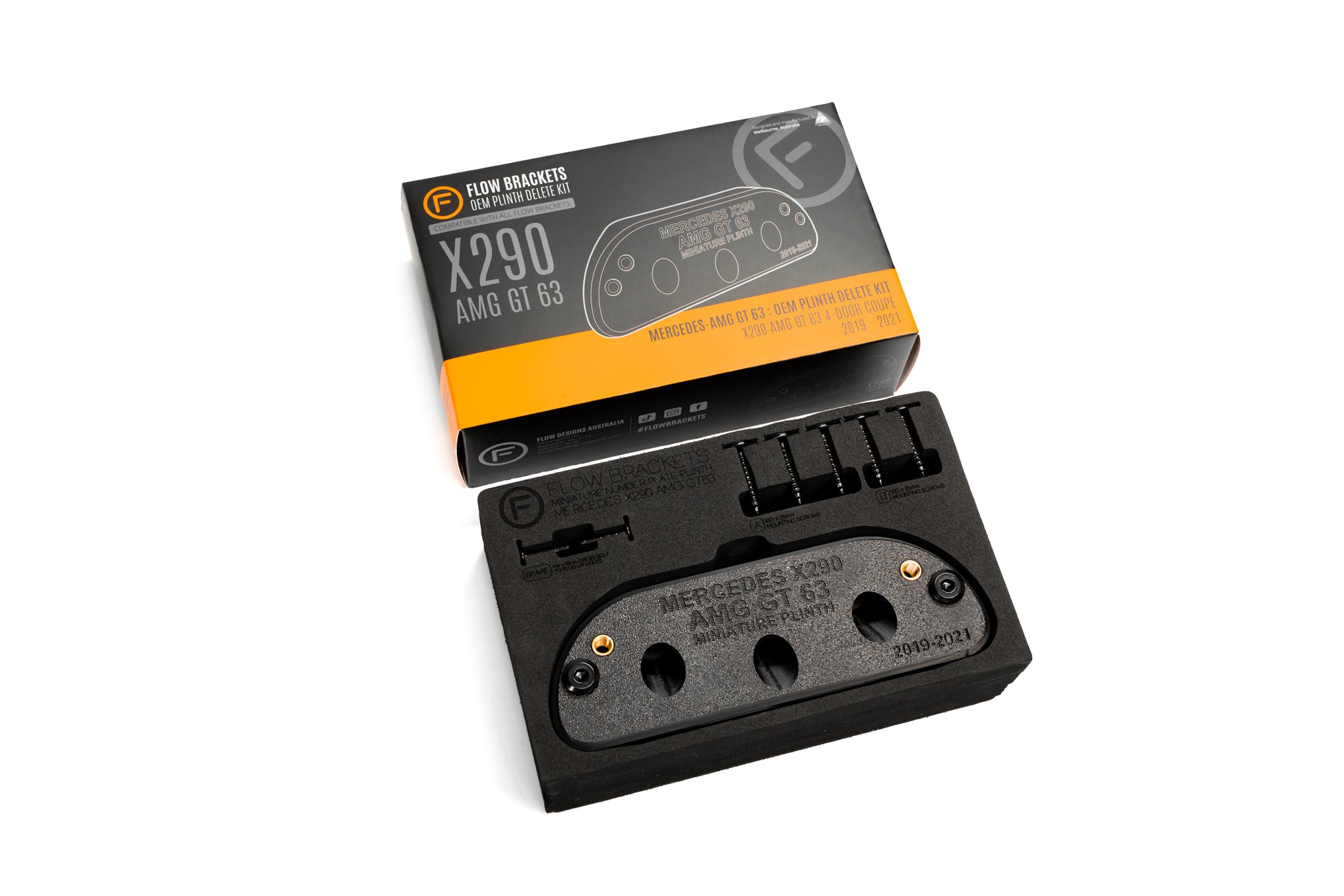 Mercedes-AMG X290 GT 63 4-Door Coupé 2019-2021 - OEM Plinth Delete Kit (FRONT)