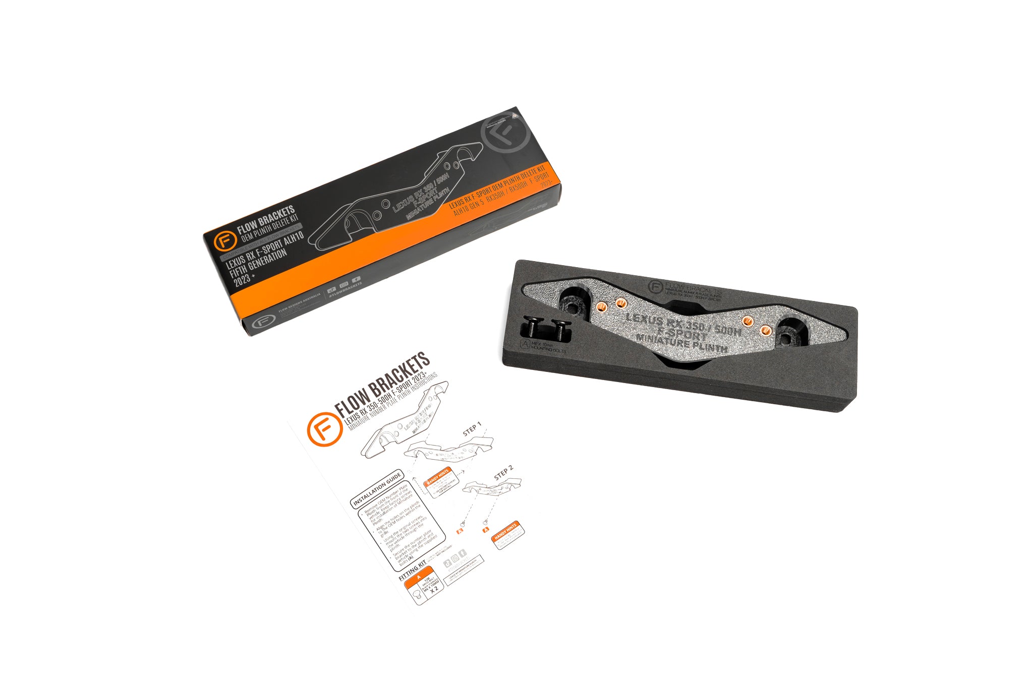 Lexus RX350H/ 500H F-SPORT 2023-Current - Miniature Plinth (FRONT)