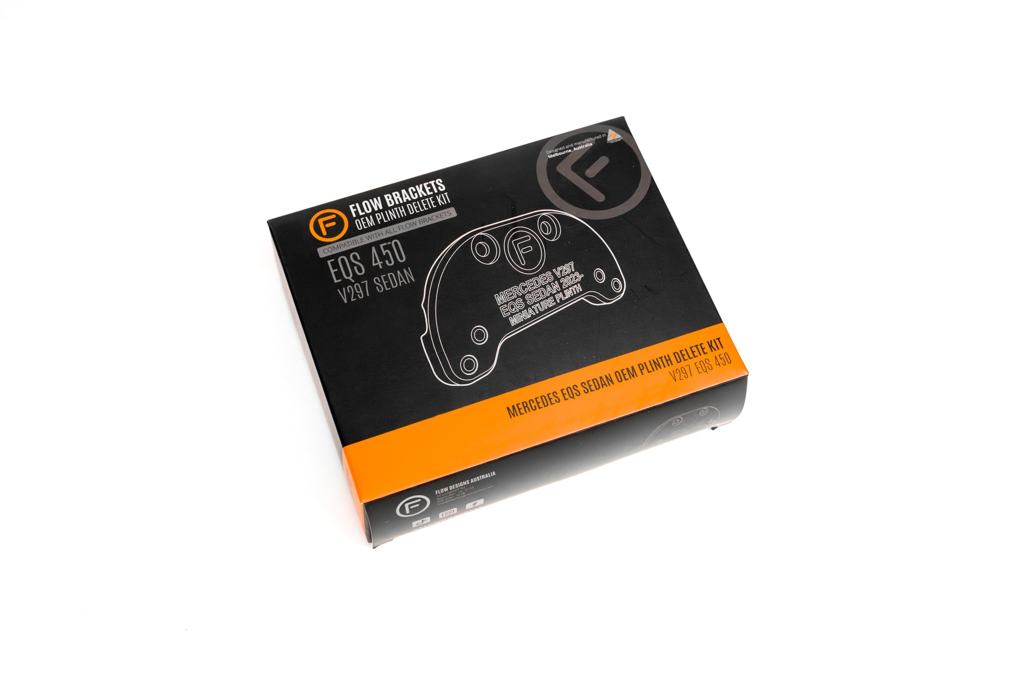 Mercedes EQS Sedan V297 2023-24 - OEM Plinth Delete Kit (FRONT)