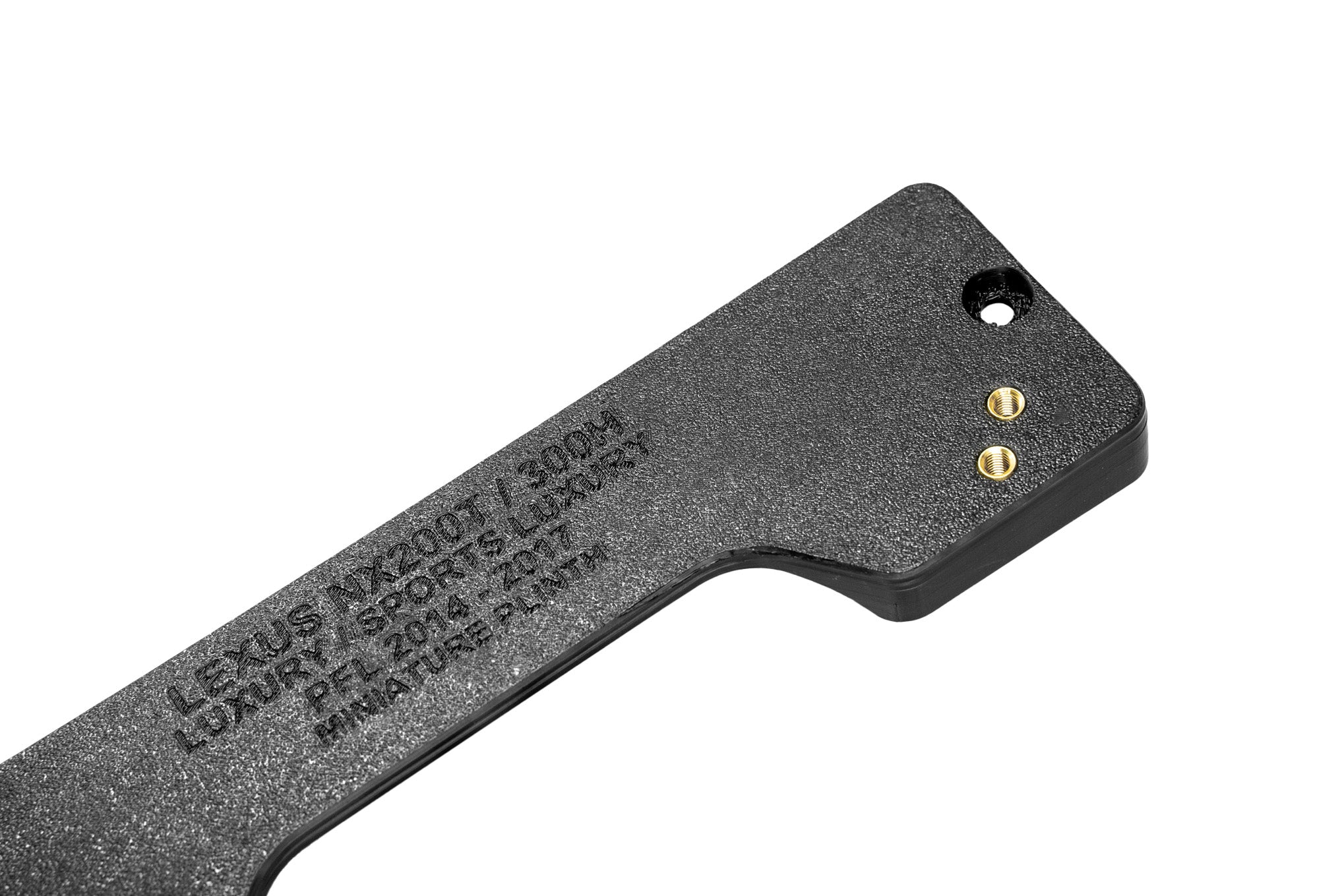 Lexus NX200T / 300H Luxury/ Sports Luxury PFL 2014-2017 - OEM Plinth Delete Kit (FRONT)