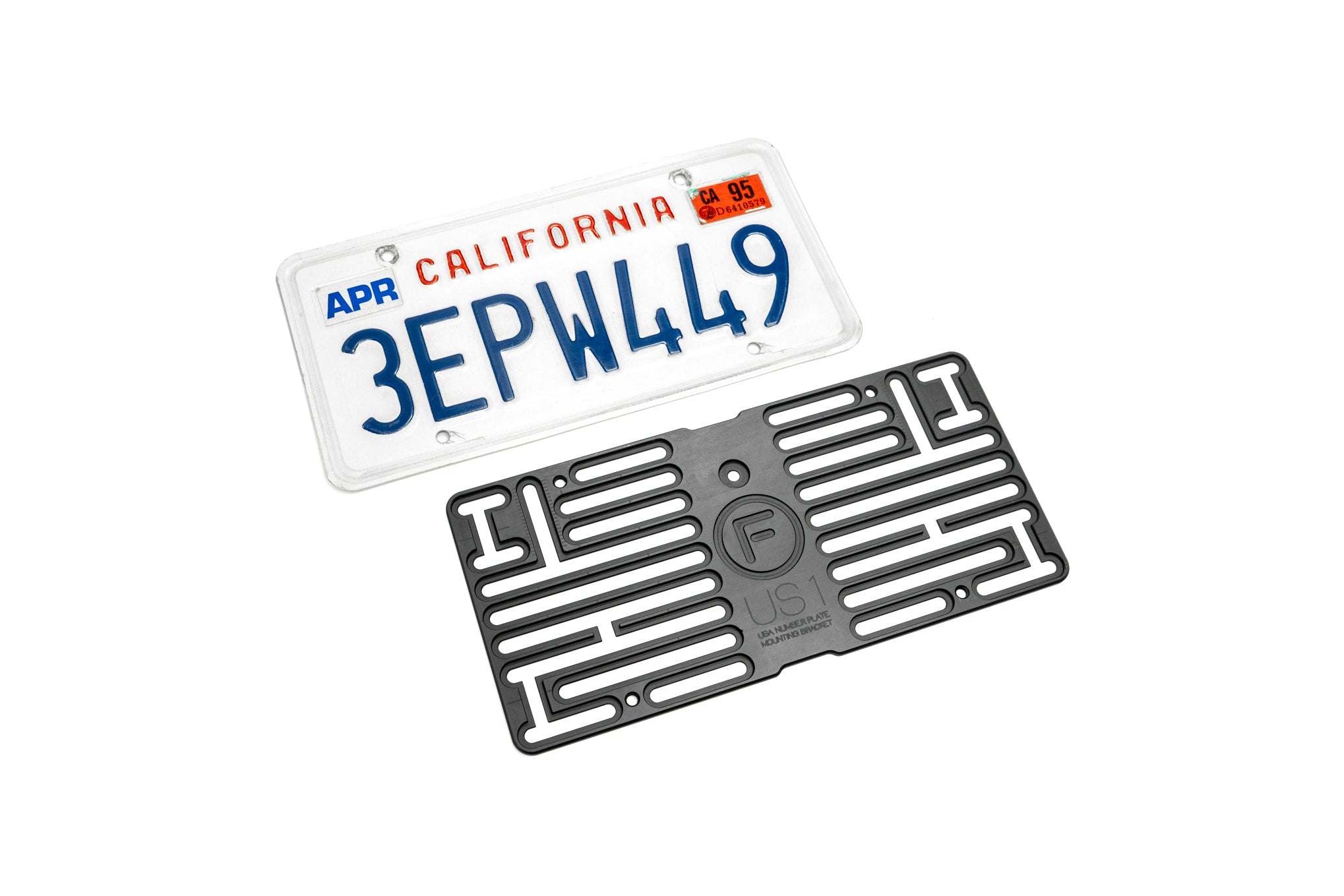 [USA] Standard Issue - 12" (w) x 6" (h) - Number Plate Bracket