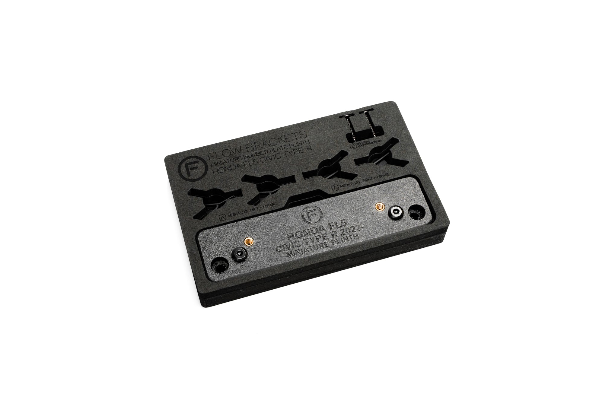 Honda Civic FL5 Type R 2022-Current - OEM Plinth Delete Kit (FRONT)