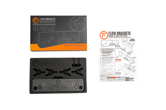 Honda Civic FL5 Type R 2022-Current - OEM Plinth Delete Kit (FRONT)