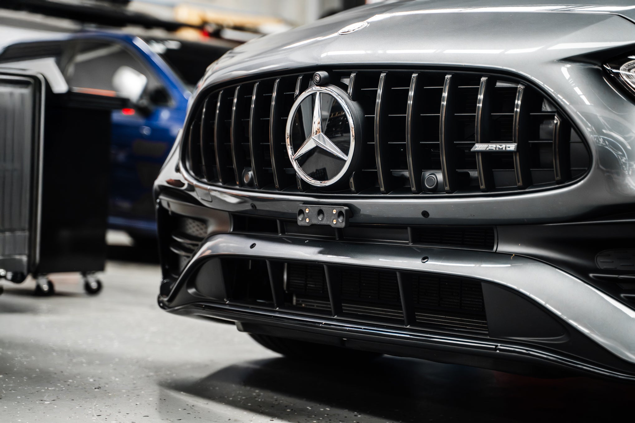 Mercedes W206 ALL C-Class 2022-Current - OEM Plinth Delete Kit (FRONT)