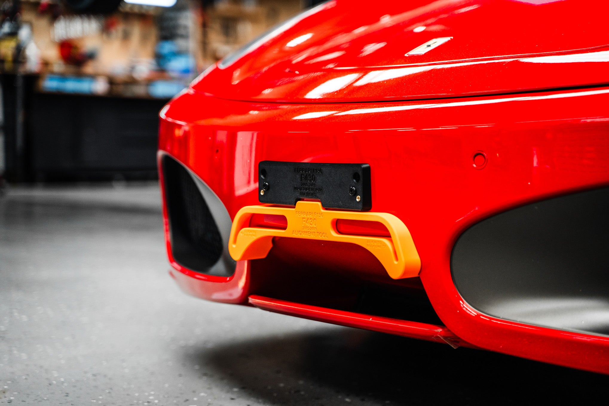 Ferrari F136 F430 2005-2009 - Drill Free Plinth Mounting Kit (FRONT)