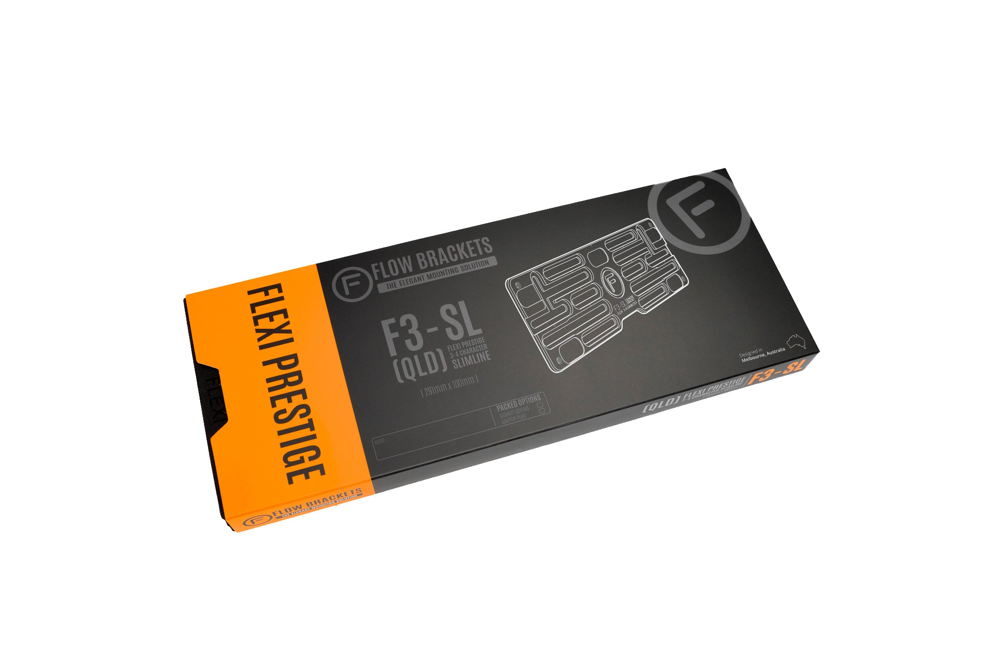 [QLD] Flexi Slimline F3-SL 3-4 Character - 291mm (w) x 100mm (h)