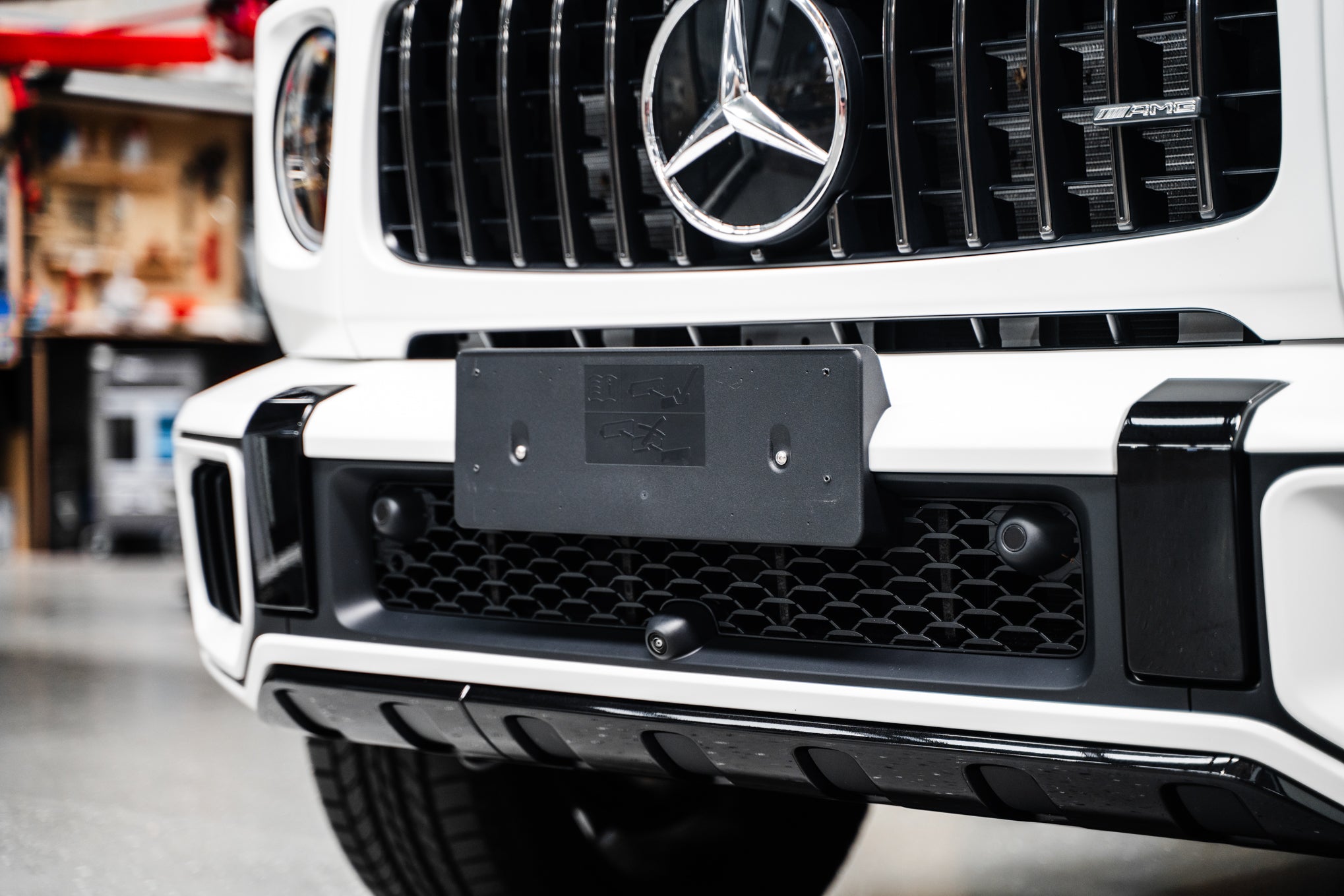 Mercedes W465 G-Class G63 2025-Current - OEM Plinth Delete Kit (FRONT)