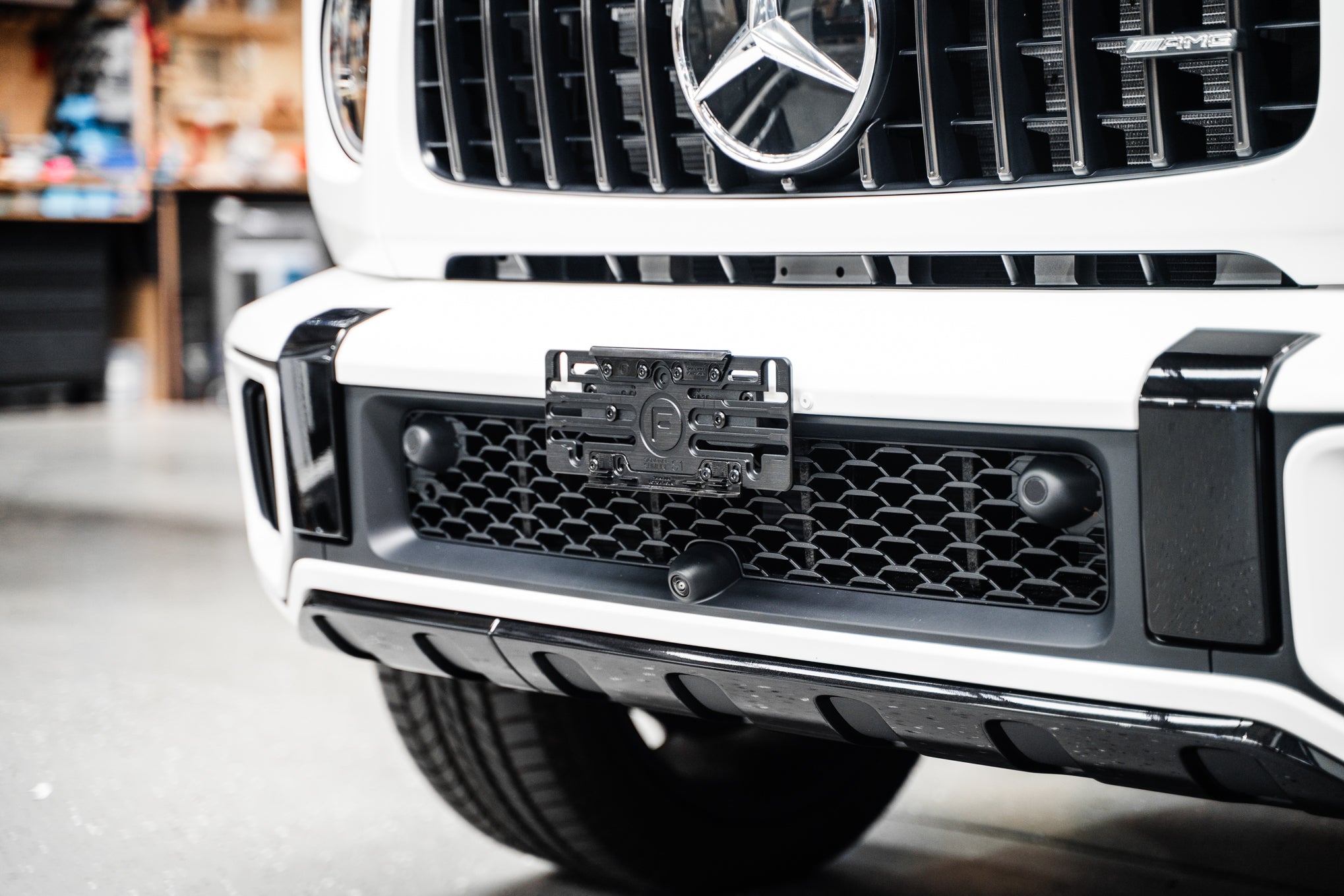 Mercedes W465 G-Class G63 2025-Current - OEM Plinth Delete Kit (FRONT)