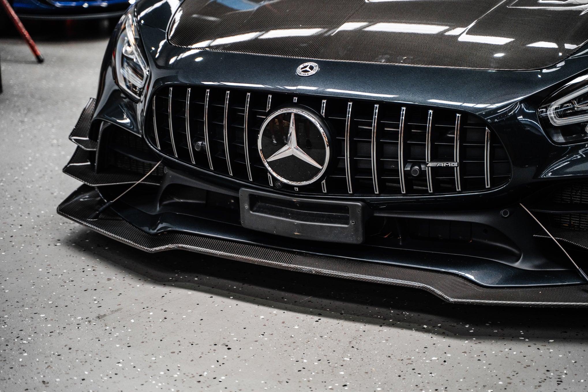 Mercedes AMG GT-R 2017-2021 - OEM Plinth Delete Kit (FRONT)