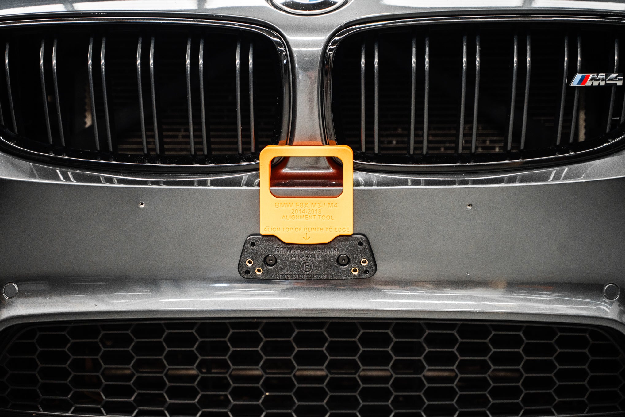 BMW F8X M3 / M4 2014-2018  - OEM Plinth Delete Kit (FRONT)