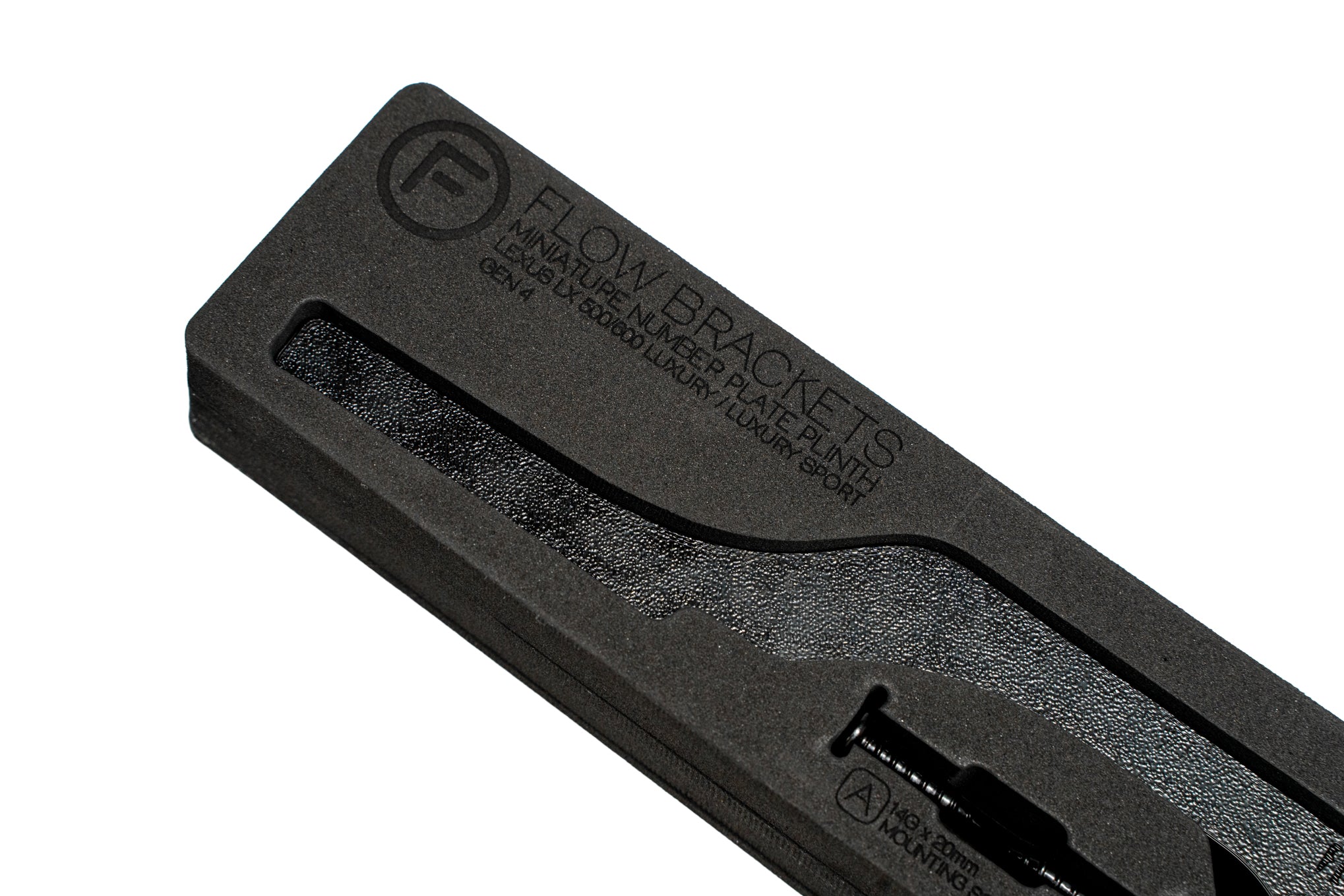 Lexus LX500D/600 Luxury / Sports Luxury 2022-Current - OEM Plinth Delete Kit (FRONT)