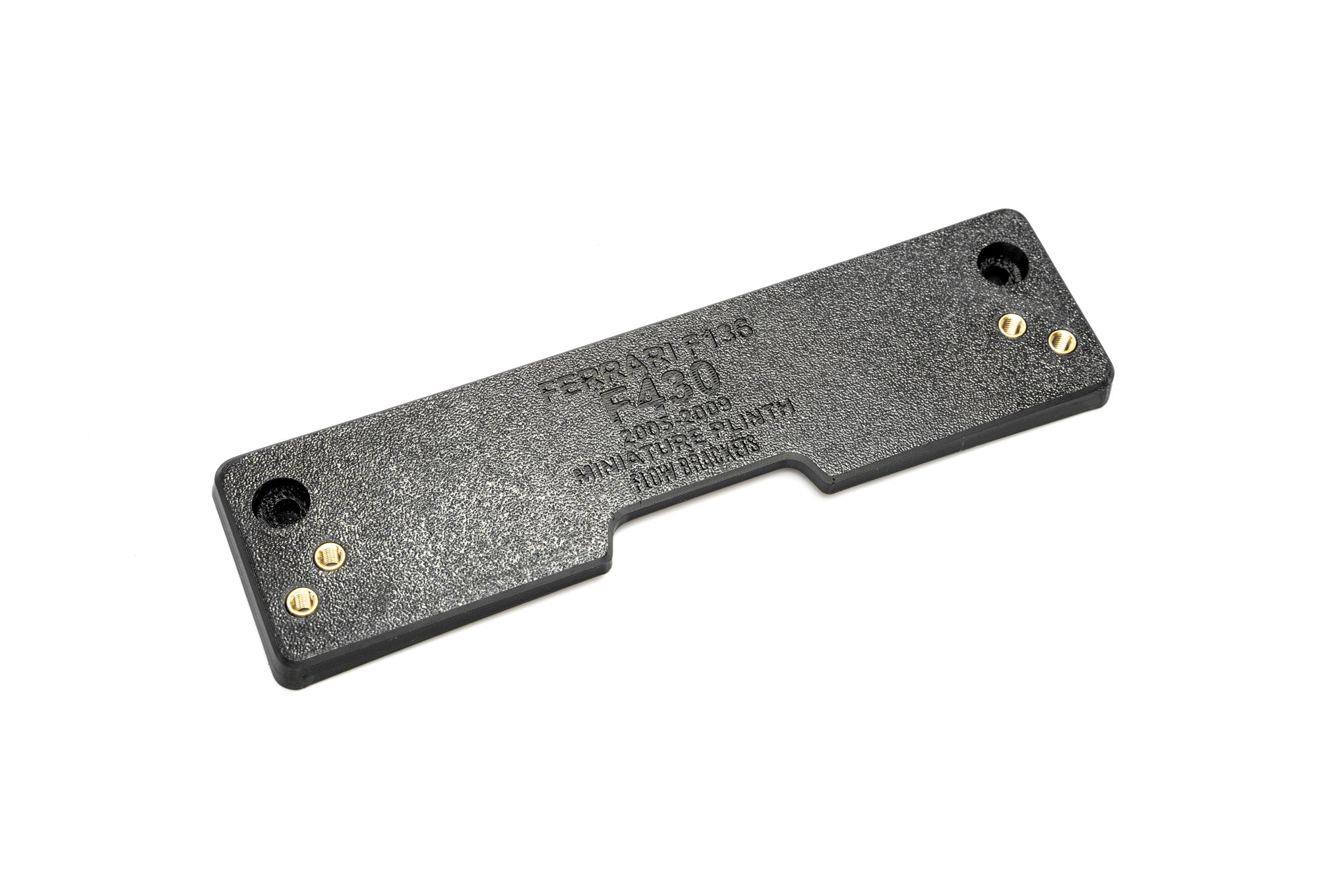 Ferrari F136 F430 2005-2009 - Drill Free Plinth Mounting Kit (FRONT)