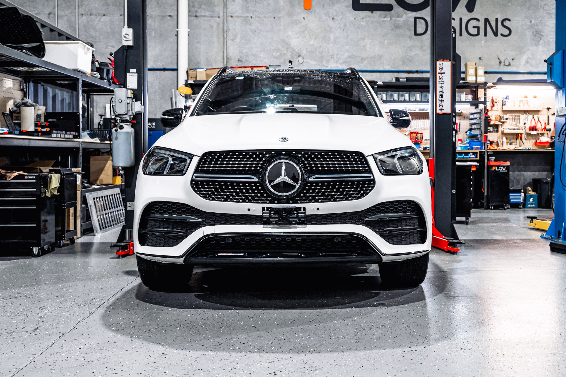 Mercedes GLE AMG-Line PFL C/V167 2018-2022 OEM Plinth Delete Kit (FRONT)