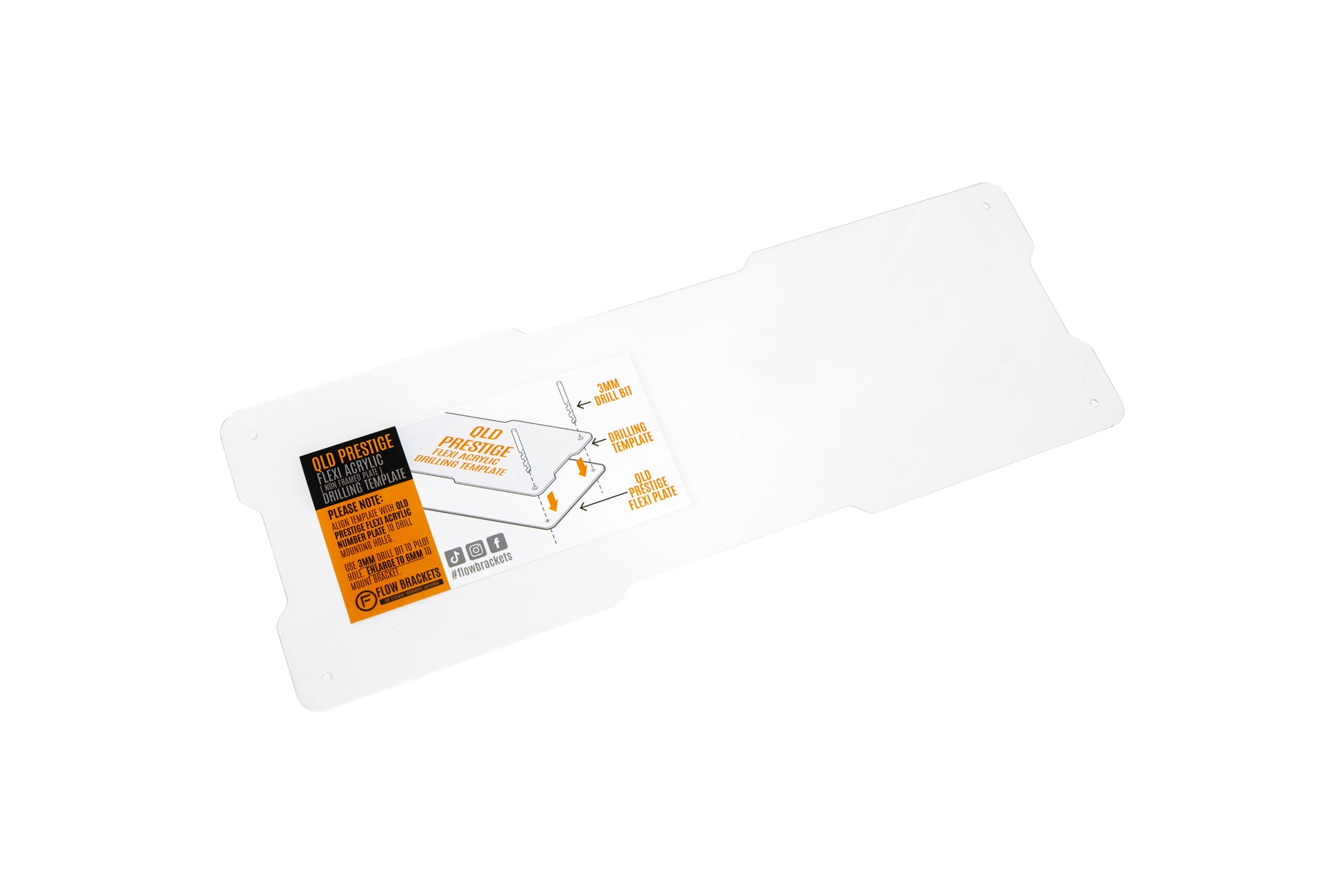 [QLD] Flexi Standard 5-7 Characters - 372mm (w) x 134mm (h)