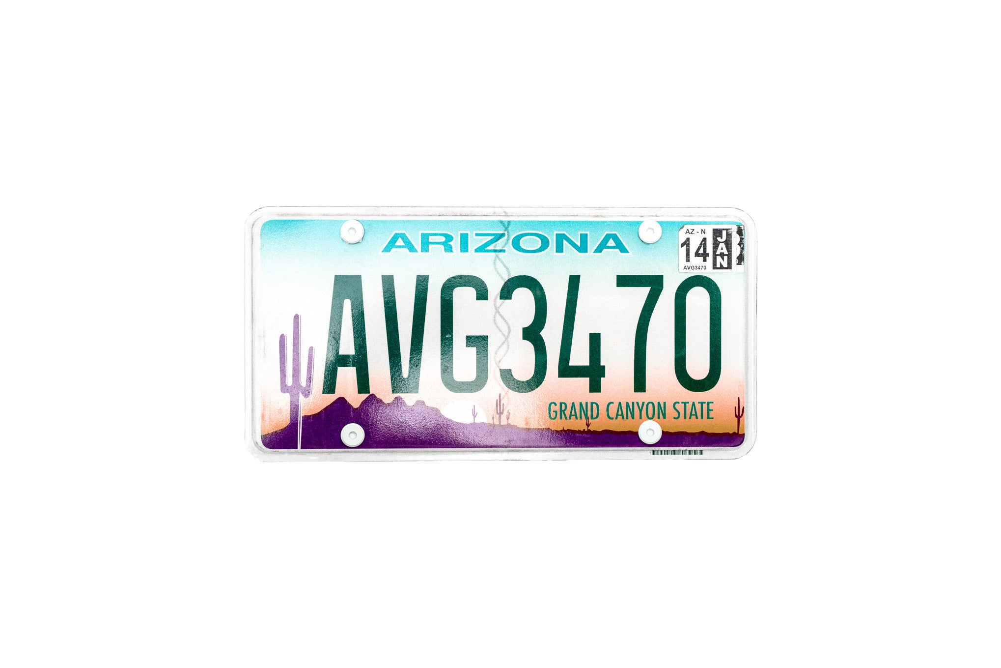 [USA] US1 Standard Issue - 12" (w) x 6" (h) - Number Plate Bracket