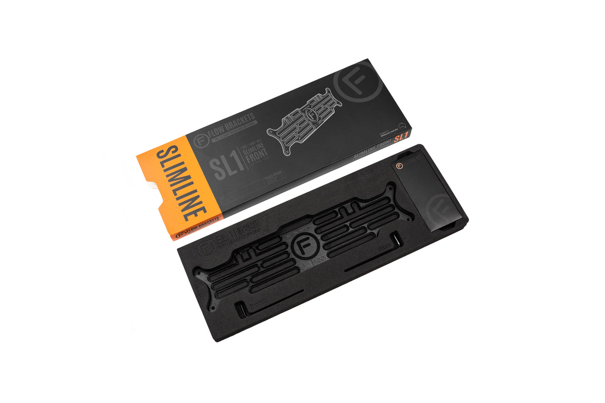 [NSW] Slimline Front/Rear 372mm (w) x 84-107mm (h)- Number Plate Brack