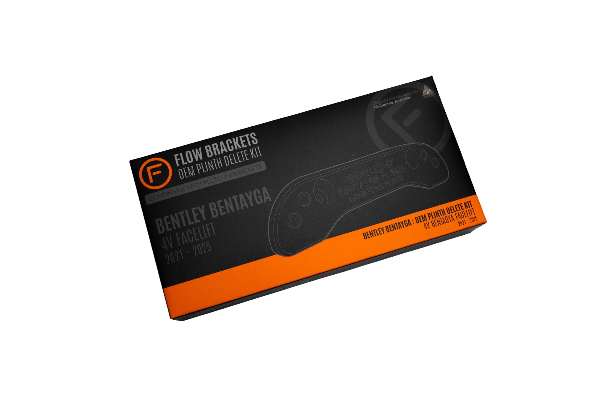 Bentley Bentayga 4V FL 2021-Current - OEM Plinth Delete Kit (FRONT)
