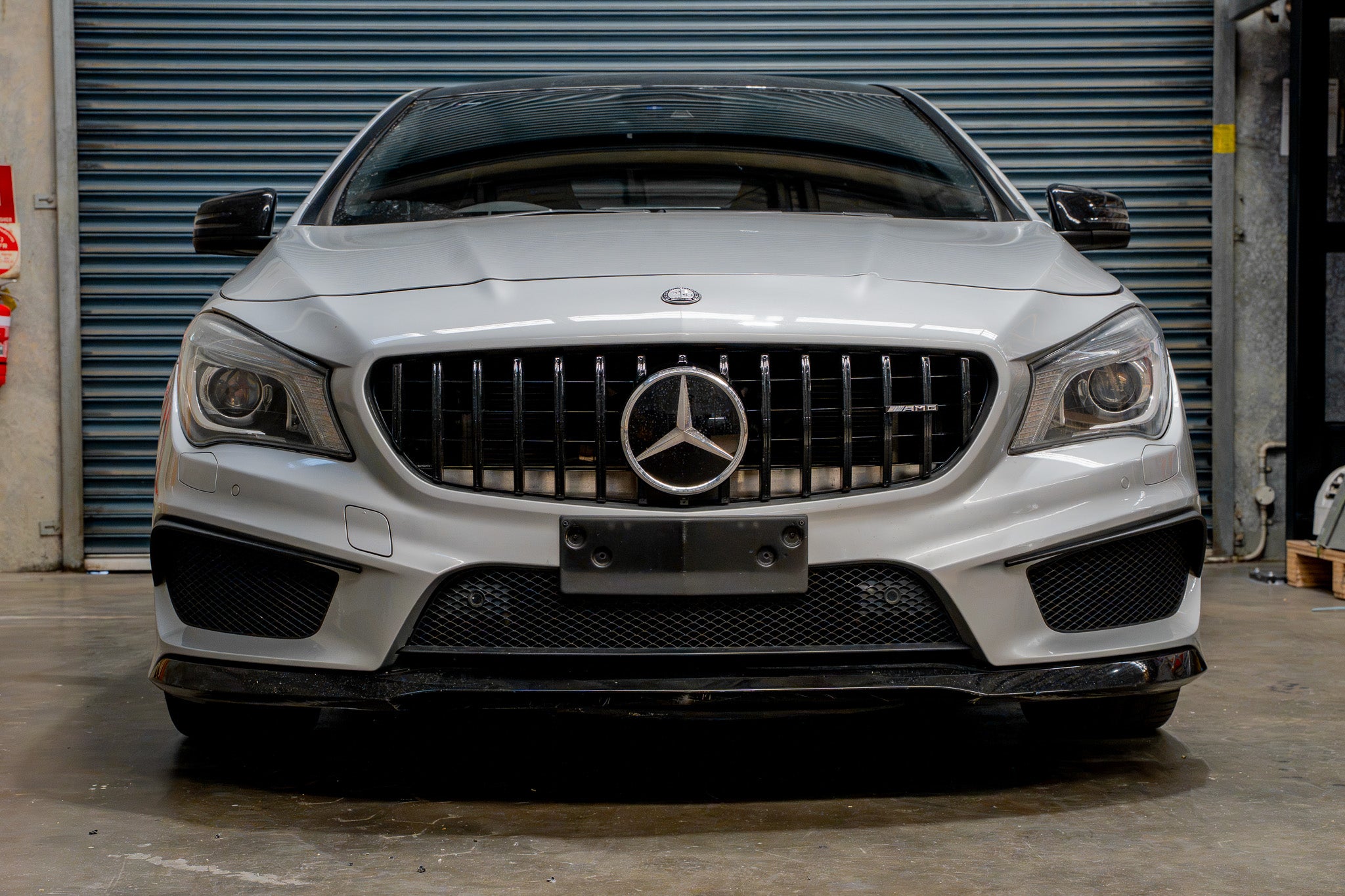 Mercedes CLA-Class AMG Line PFL C117 X117 2013-2016 OEM Plinth Delete Kit (FRONT)