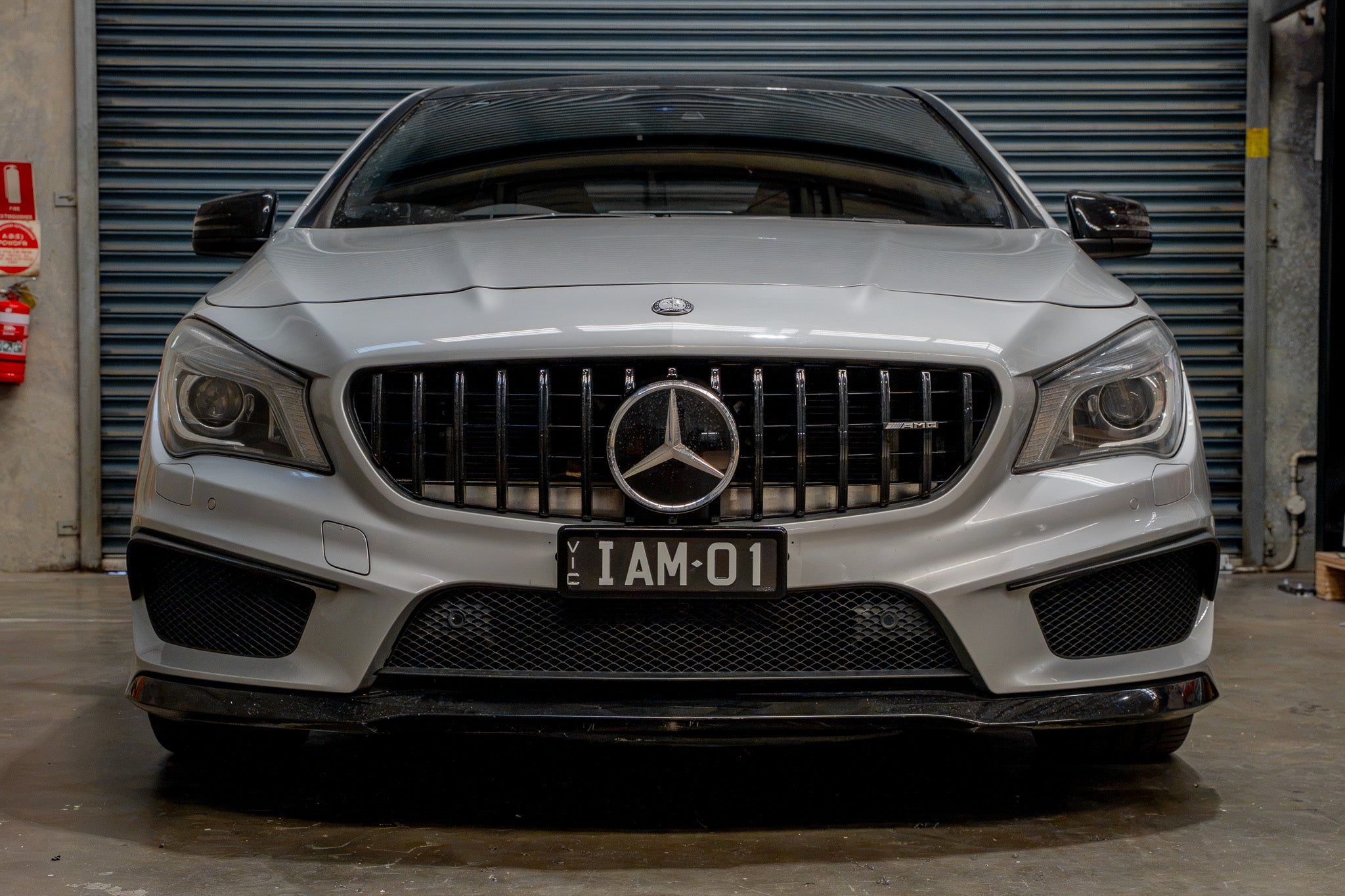 Mercedes CLA-Class AMG Line PFL C117 X117 2013-2016 OEM Plinth Delete Kit (FRONT)