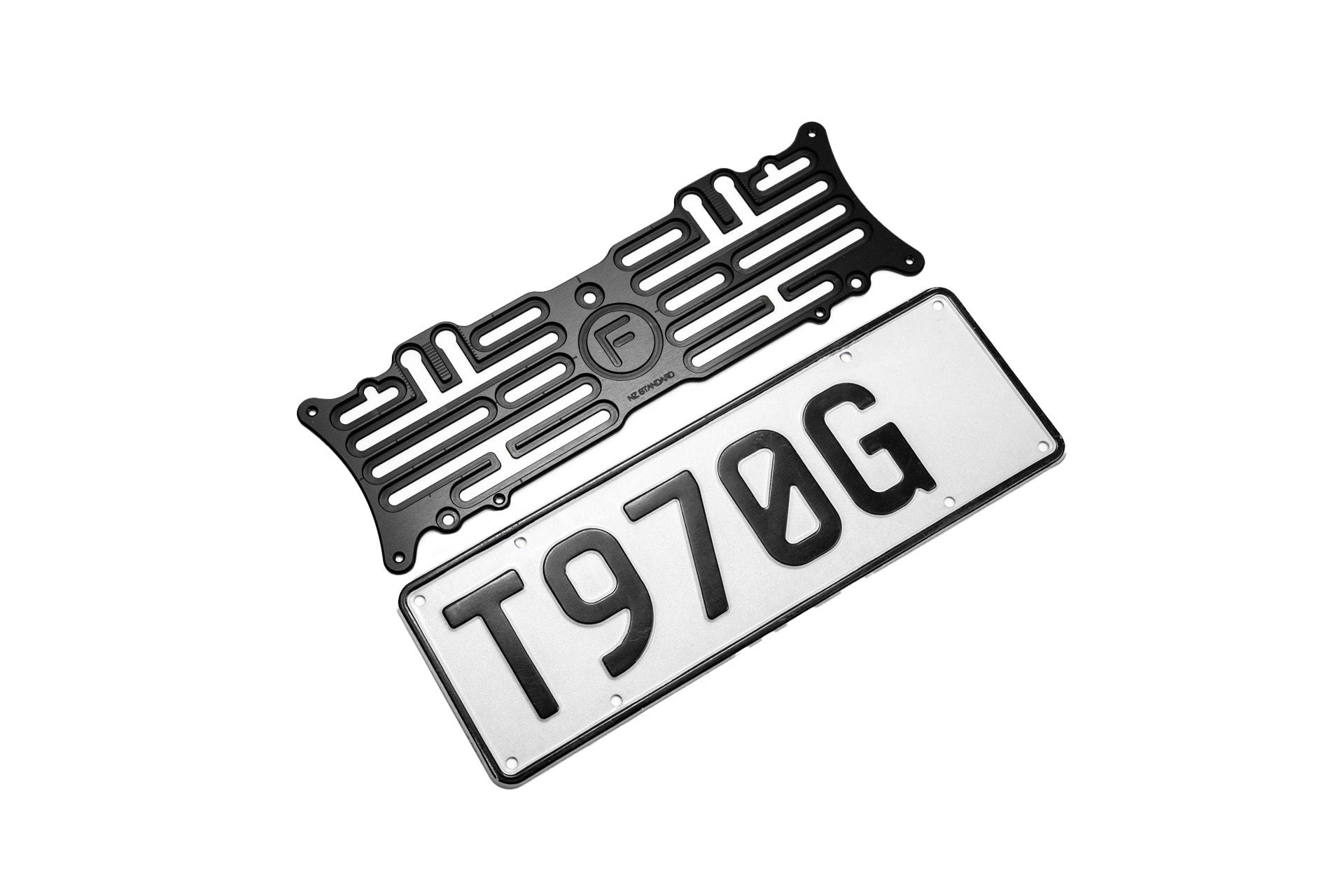 [NZ] Standard - Number Plate Bracket 360mm (w) x 124 mm (h)