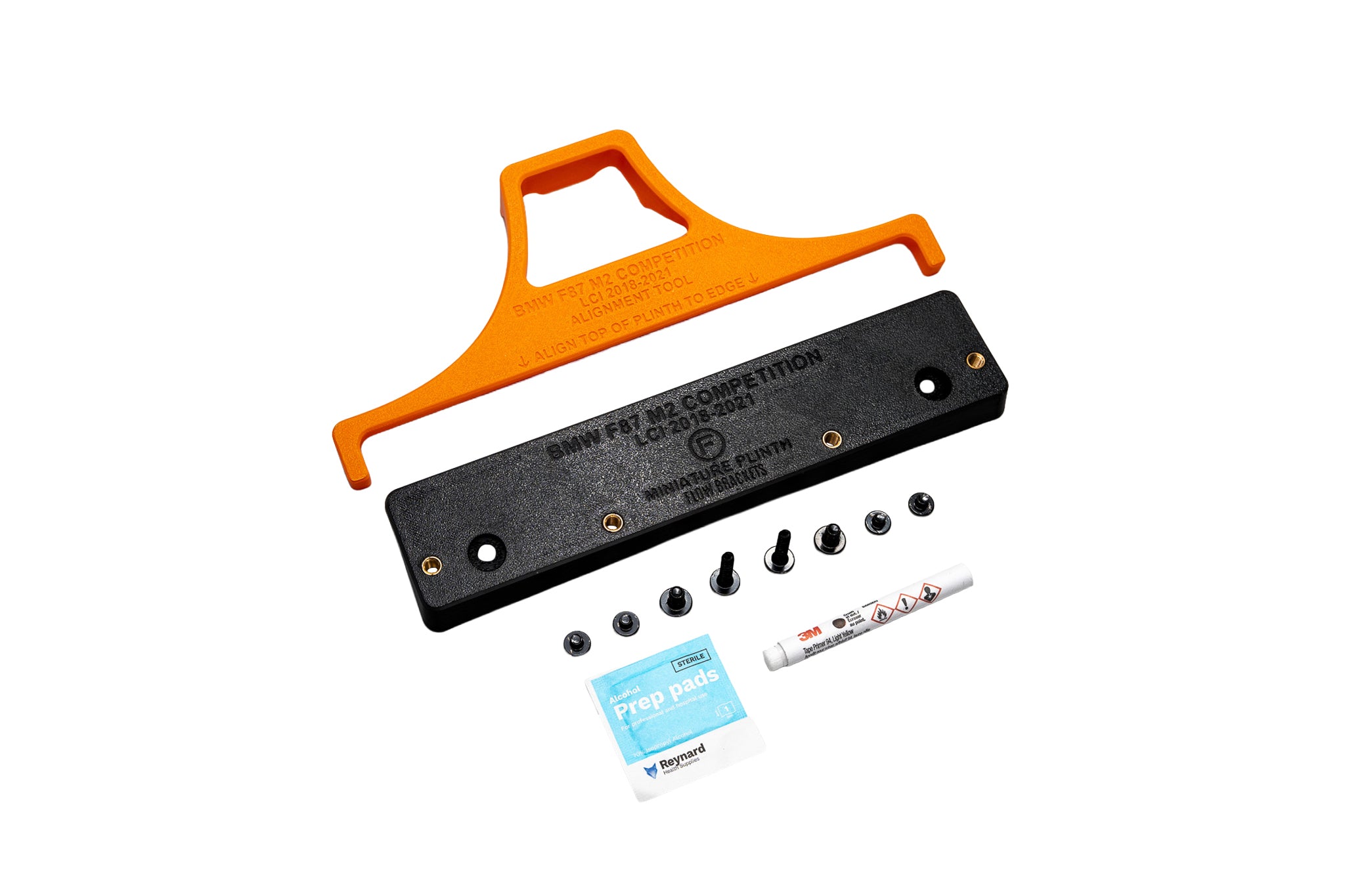BMW F87 M2 Competition LCI 2018-2021 - PRO OEM Plinth Delete Kit (FRONT)