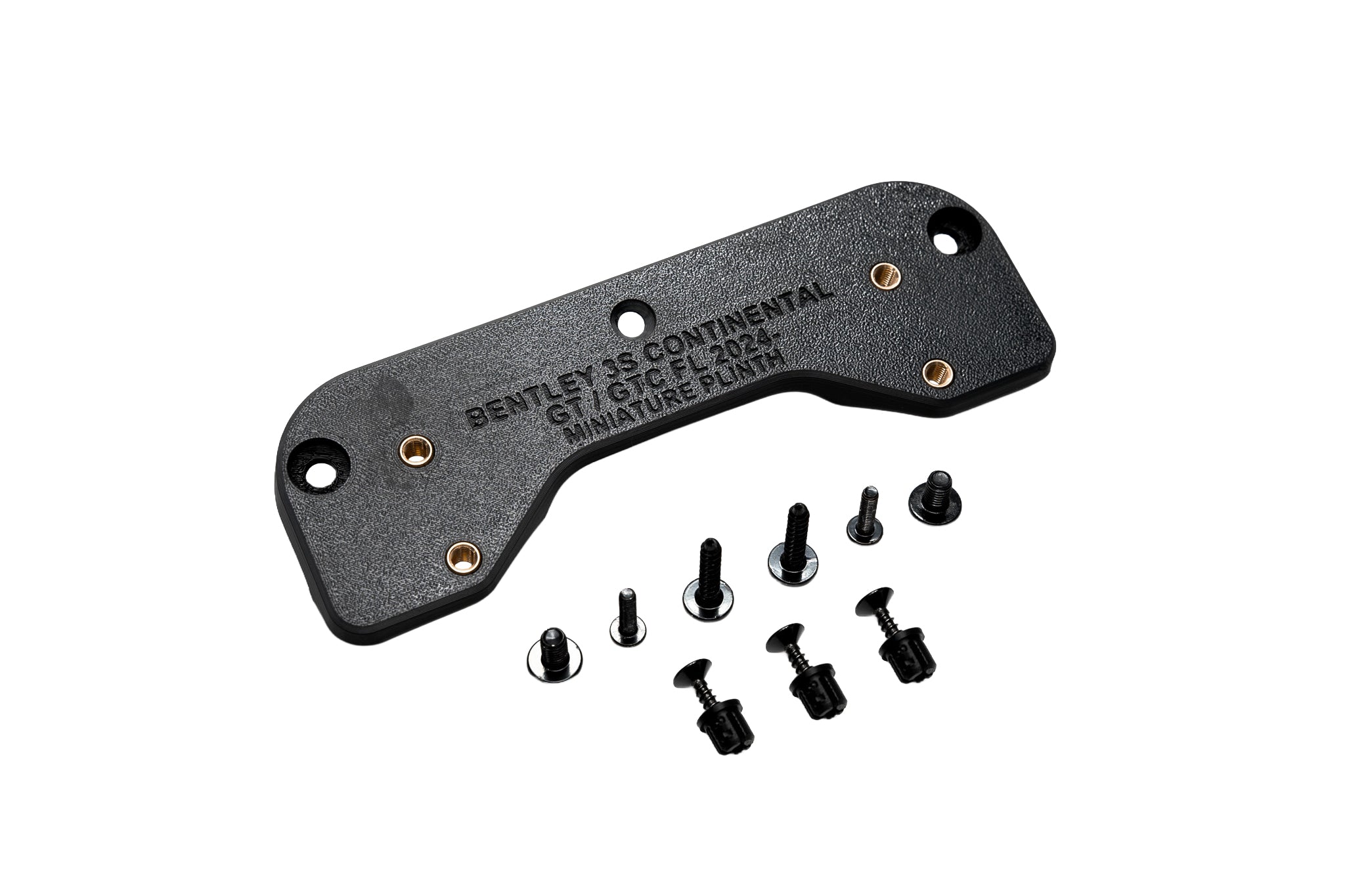 Bentley 3S Continental GT/GTC FL 2024-Current - OEM Plinth Delete Kit (FRONT)