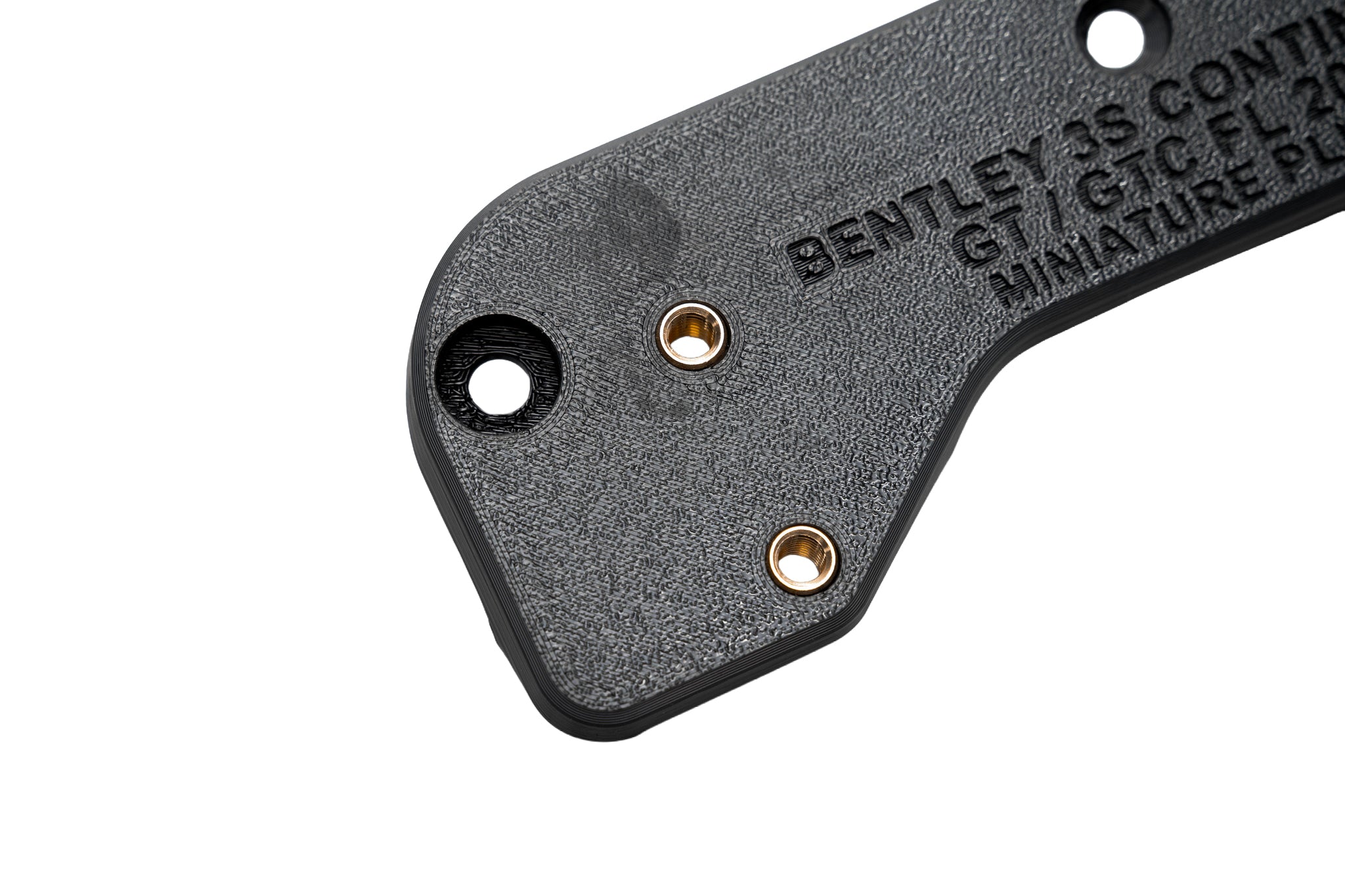 Bentley 3S Continental GT/GTC FL 2024-Current - OEM Plinth Delete Kit (FRONT)