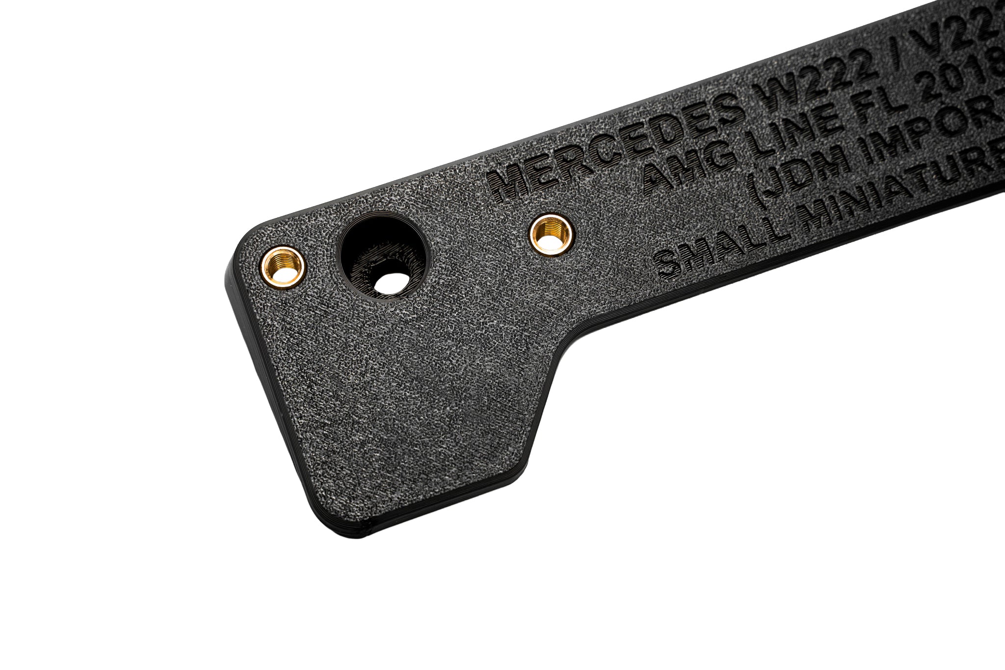 Mercedes W222/V222 S Class AMG Line FL 2018-2020 (JDM Import) - Miniature Plinth (FRONT)