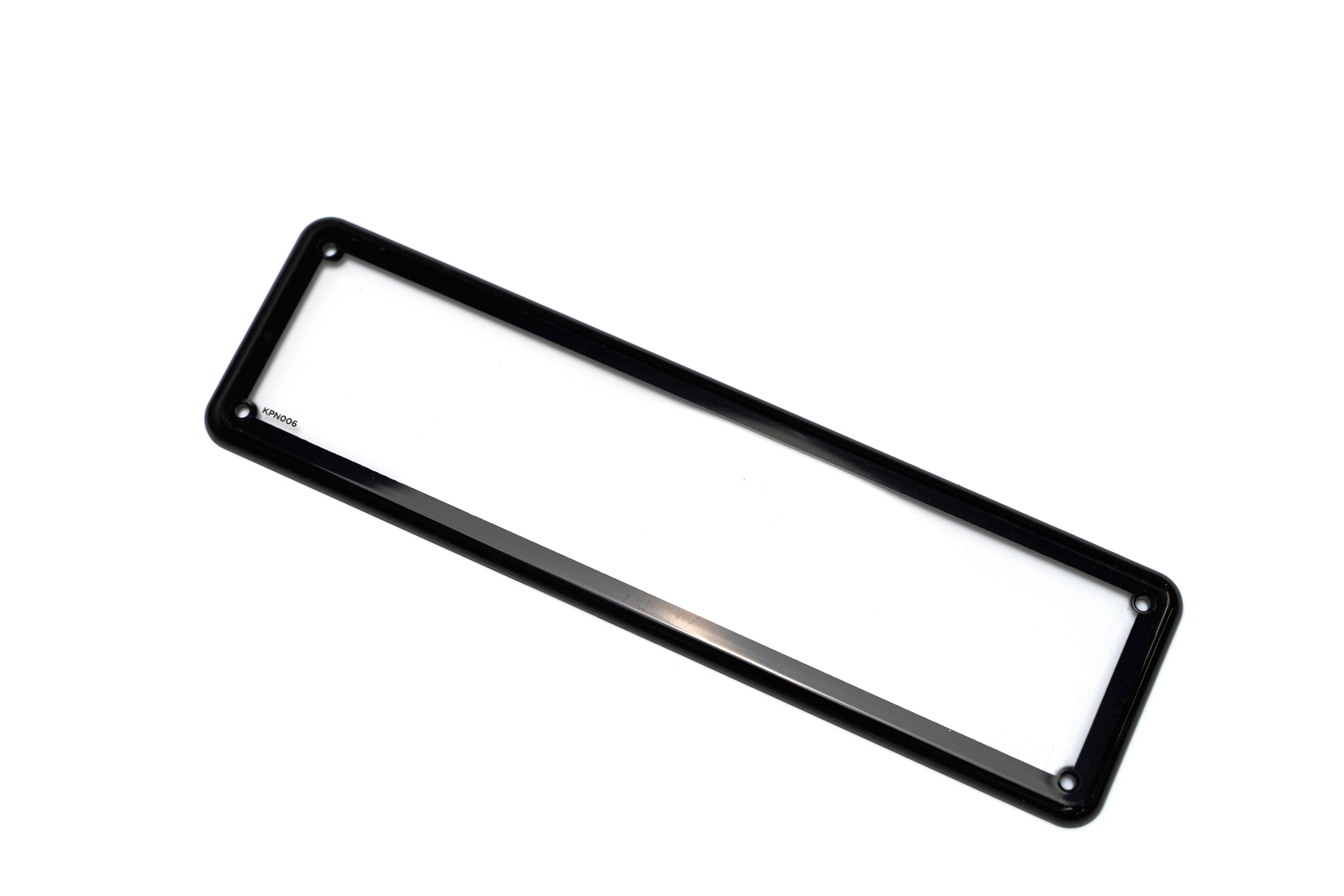 KINGPIN Slimline Number Plate Cover 372mm (w) x 100mm (h)