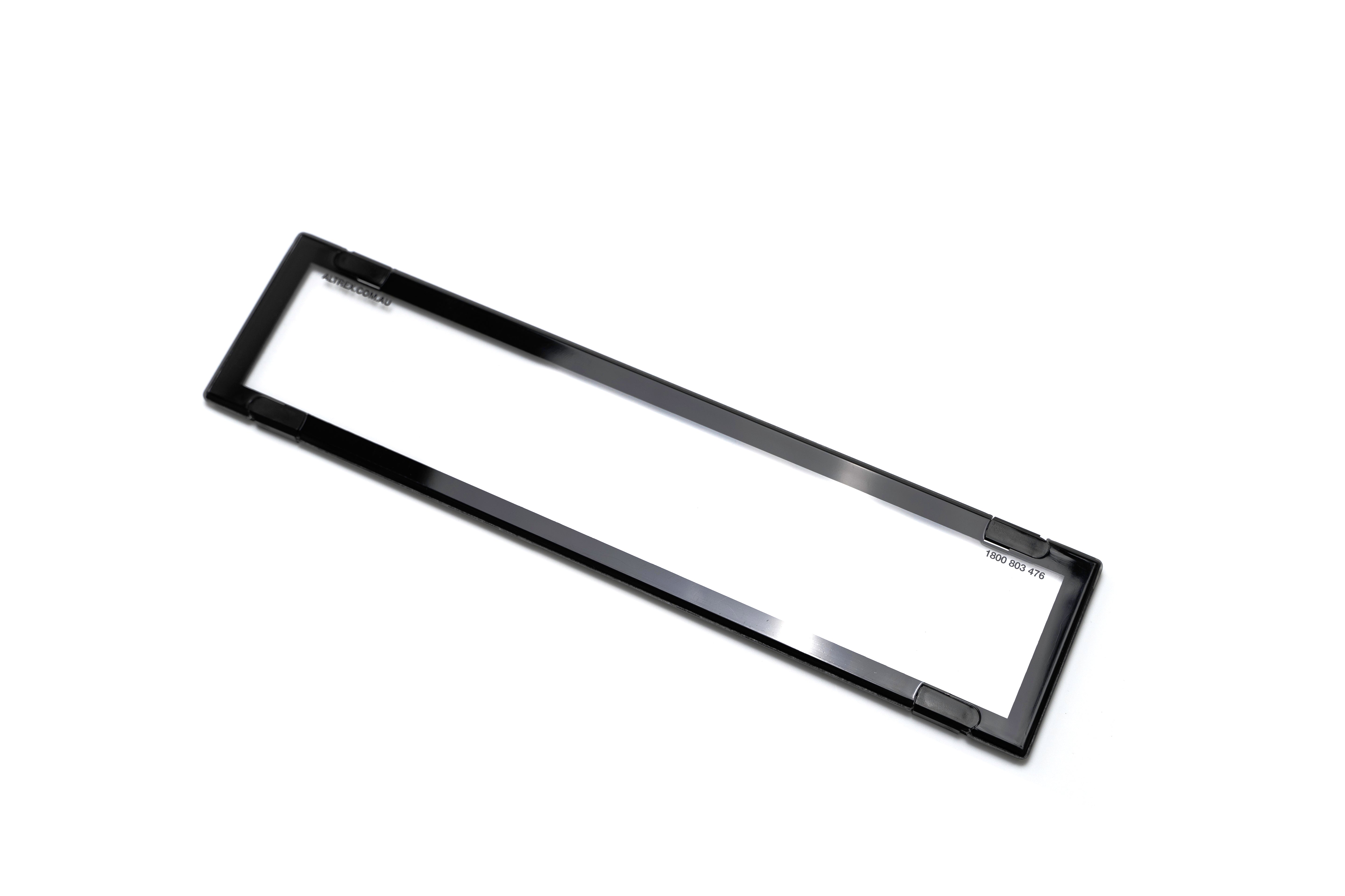 ALTREX NSW/SA Slimline Front Number Plate Cover 372mm (w) x 84mm (h)