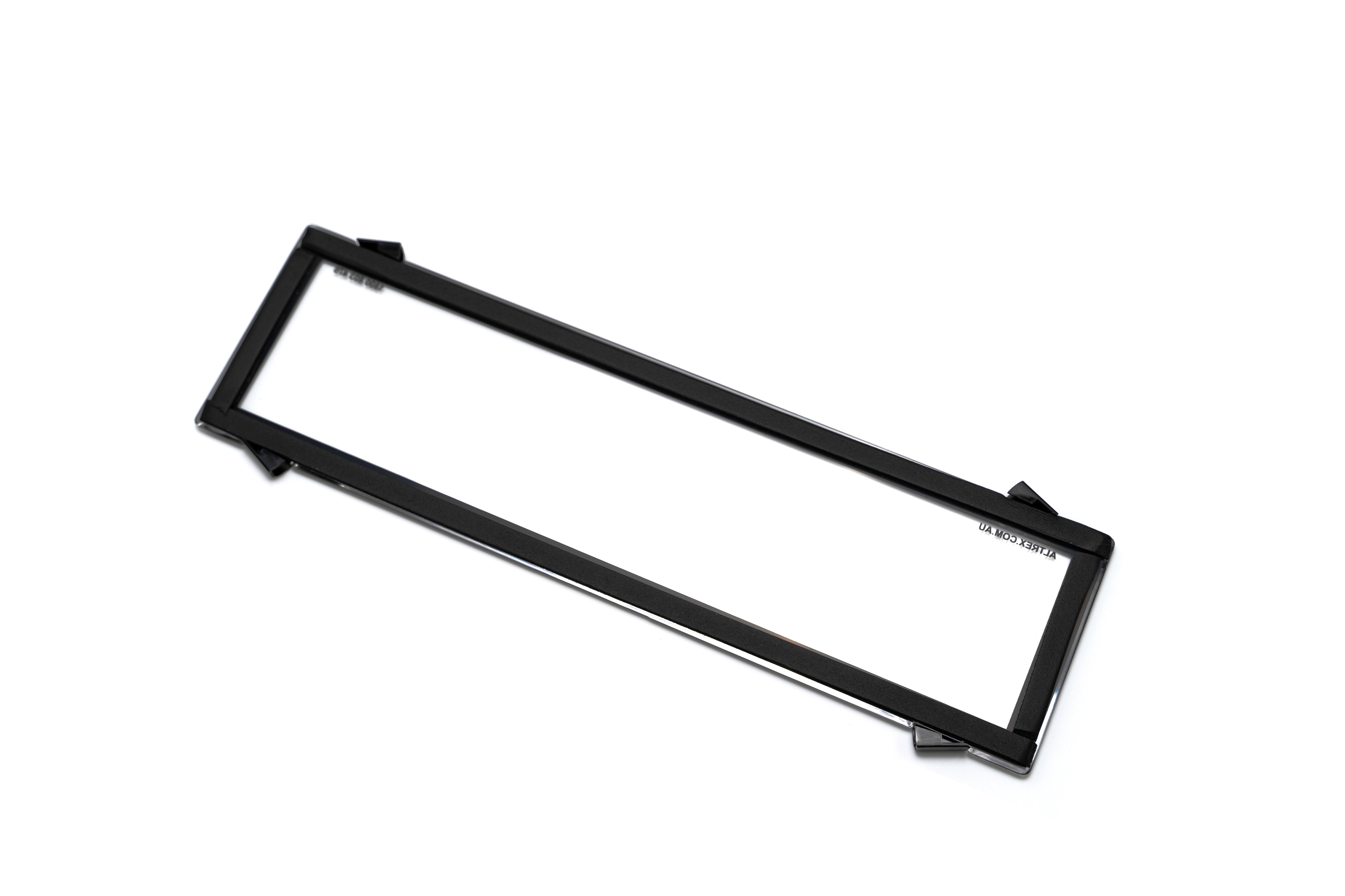 ALTREX Slimline Number Plate Cover 372mm (w) x 100mm (h)