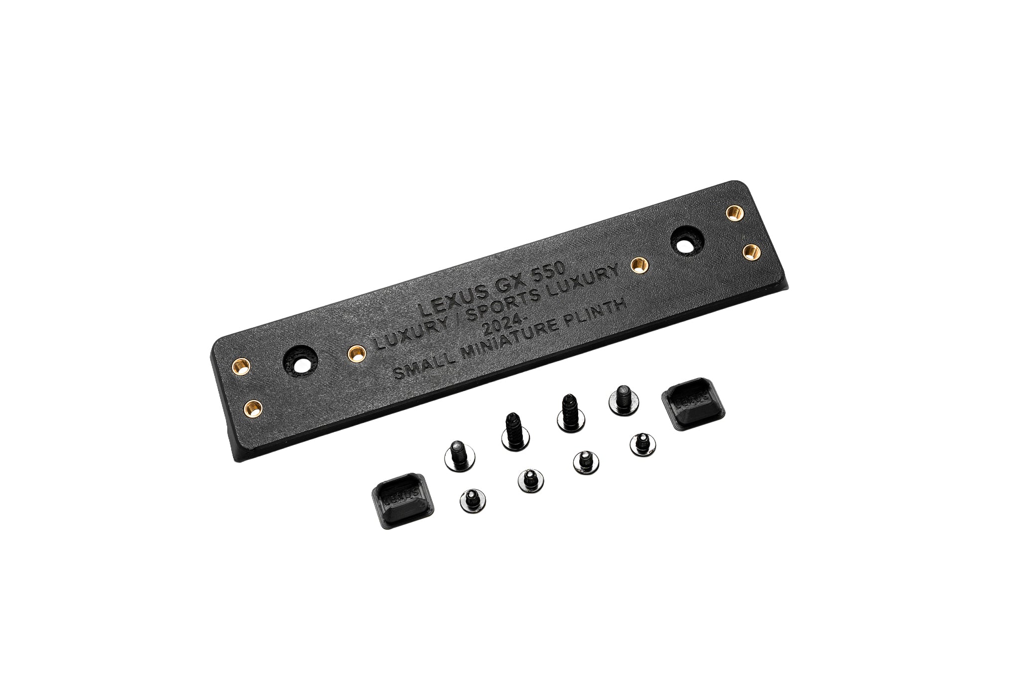 Lexus GX 550 Luxury / Sports Luxury 2024-Current - OEM Plinth Delete Kit (FRONT)