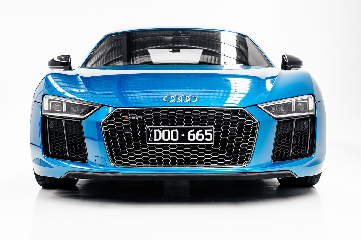 Audi R8 4S PFL 2016-2019 - OEM Plinth Delete Kit (FRONT)