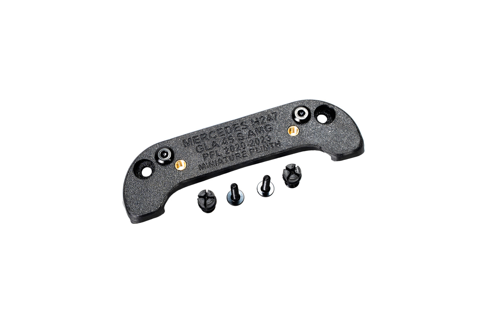 Mercedes GLA 45 S H247 AMG PFL 2020-2023 - OEM Plinth Delete Kit (FRONT)