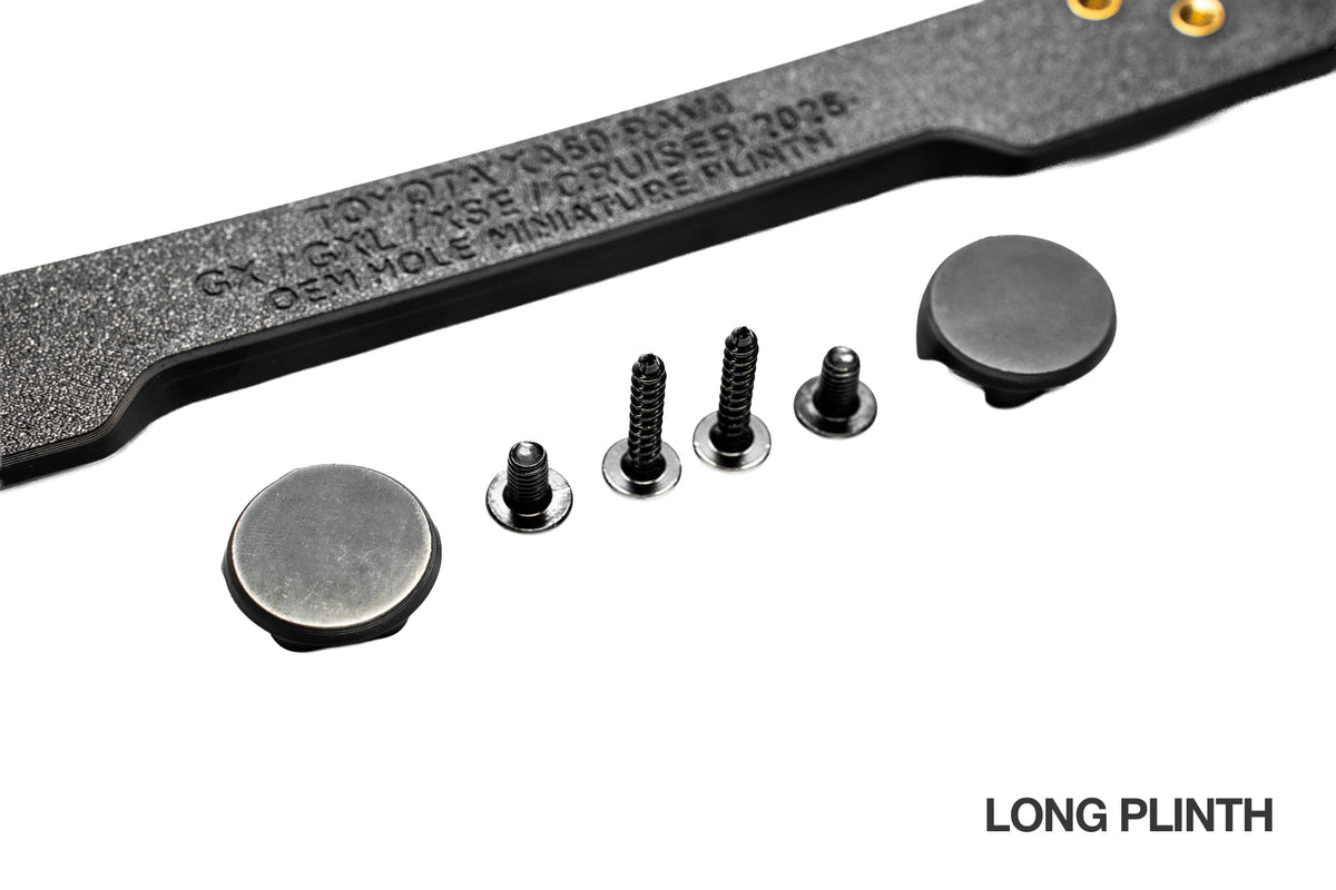 Toyota AX60 RAV4 GX/ GXL/ XSE CRUISER 2026-Current - OEM Plinth Delete Kit (FRONT)