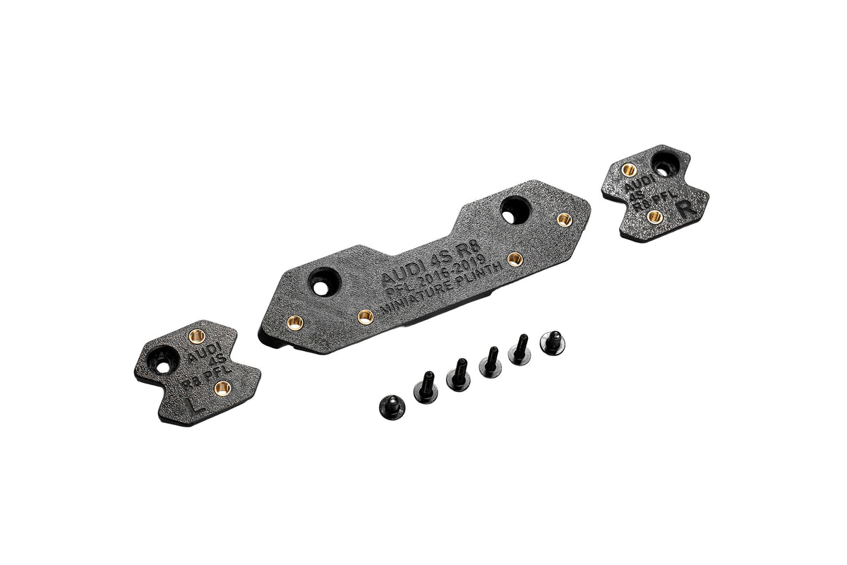 Audi R8 4S PFL 2016-2019 - OEM Plinth Delete Kit (FRONT)