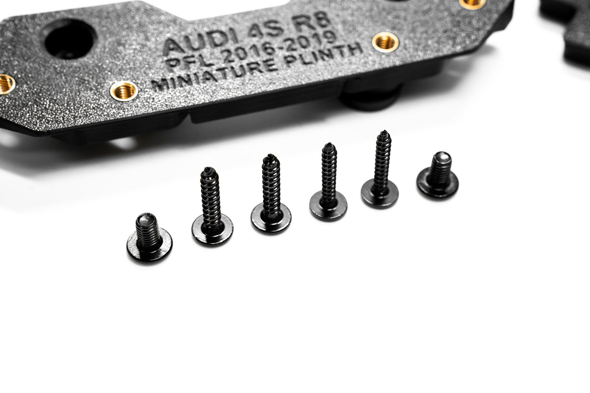 Audi R8 4S PFL 2016-2019 - OEM Plinth Delete Kit (FRONT)