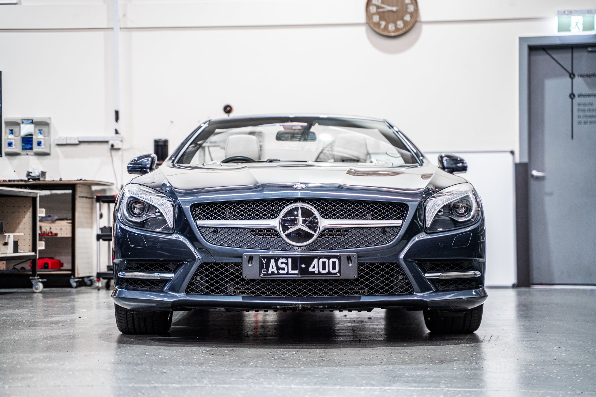 Mercedes SL Class AMG Line R231 2013-2015 - OEM Plinth Delete Kit (FRONT)