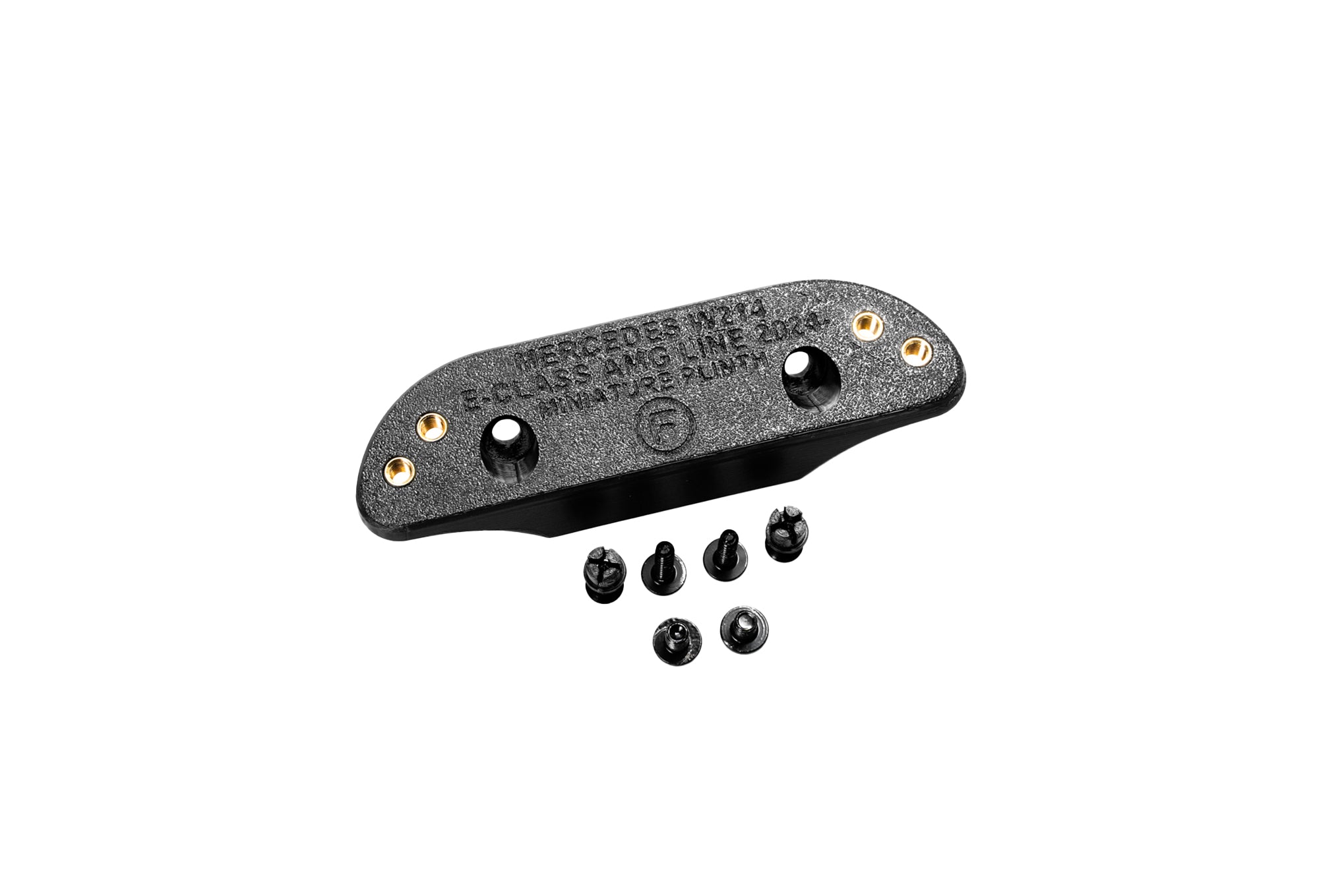Mercedes E Class W214 AMG Line 2024-Current - OEM Plinth Delete Kit (FRONT)