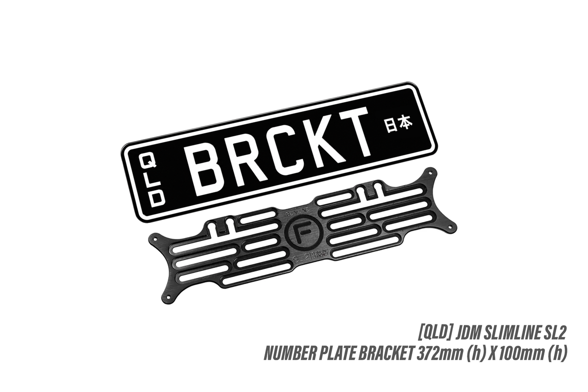 [QLD] JDM Slimline SL2 - Number Plate Bracket