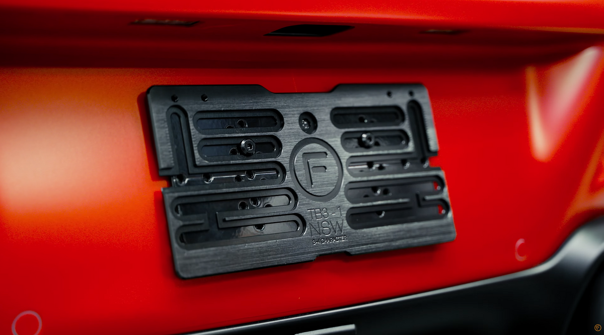 Ferrari F8 Rear Modular Base Plate - Custom Bracket (Rear)