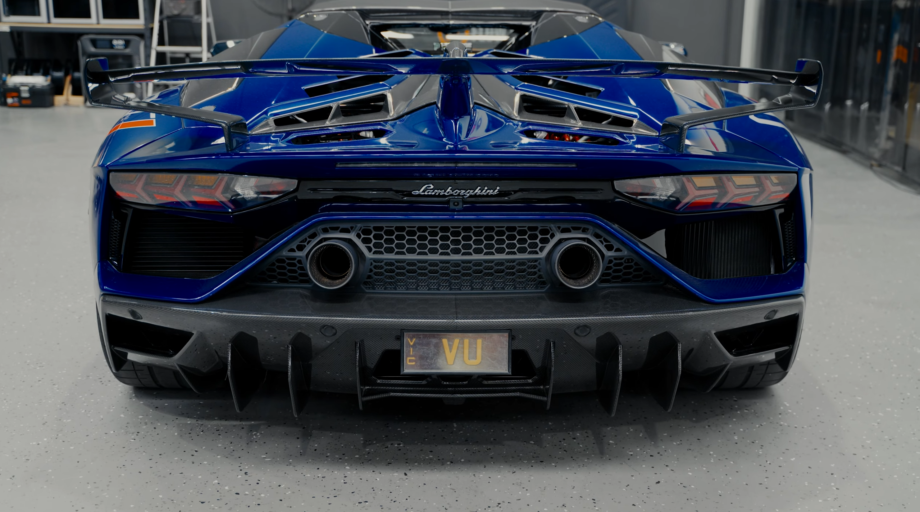 Lamborghini Adventador SVJ/Roadster LP 770-4 2018-22 OEM Plinth Delete Kit (REAR)