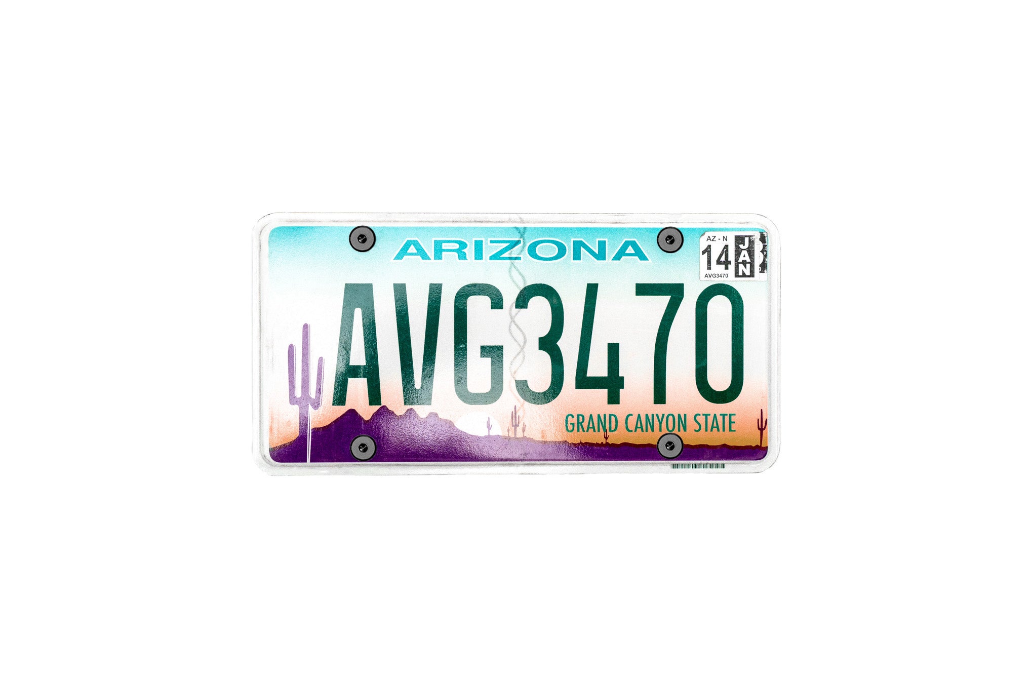 [USA] US1 Standard Issue - 12" (w) x 6" (h) - Number Plate Bracket