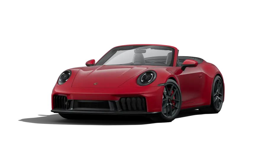 Porsche 992.2 911 Carrera Carbriolet (ALL MODELS) - Miniature Plinth (FRONT)