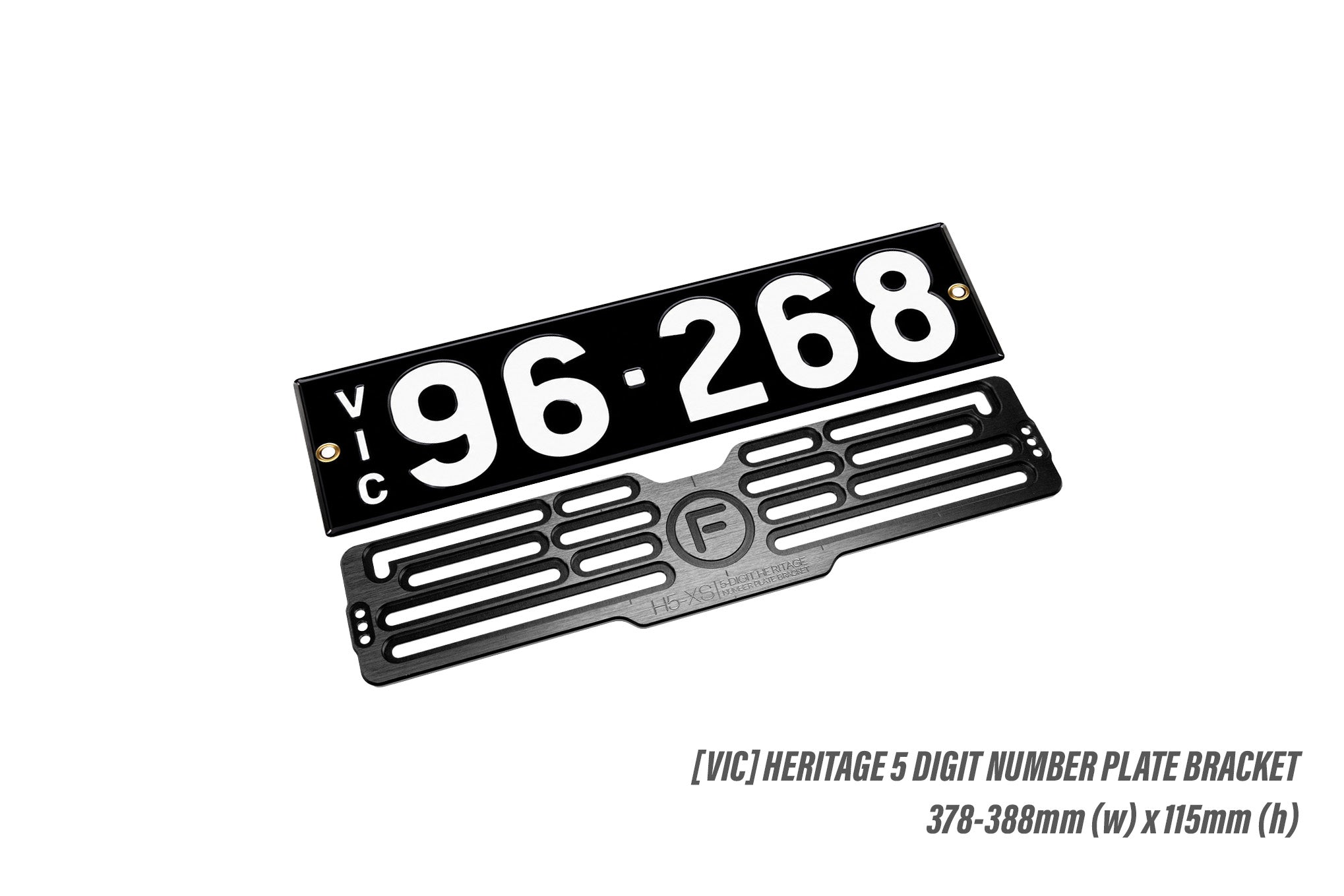 [VIC] Heritage 5 Digit - Number Plate Bracket